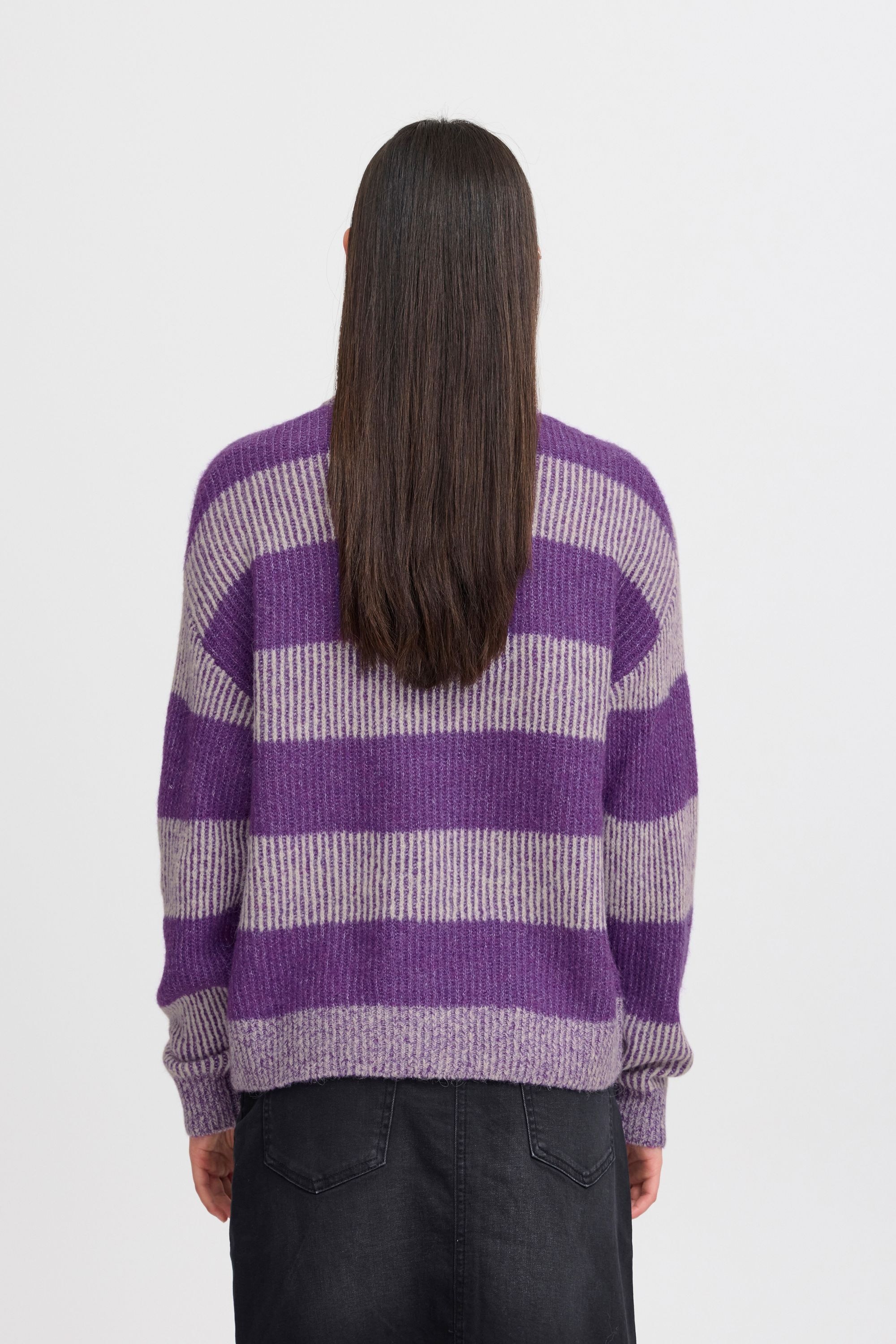 Ichi Strickfleece-Pullover »Strickpullover IHKAMARA LS13«