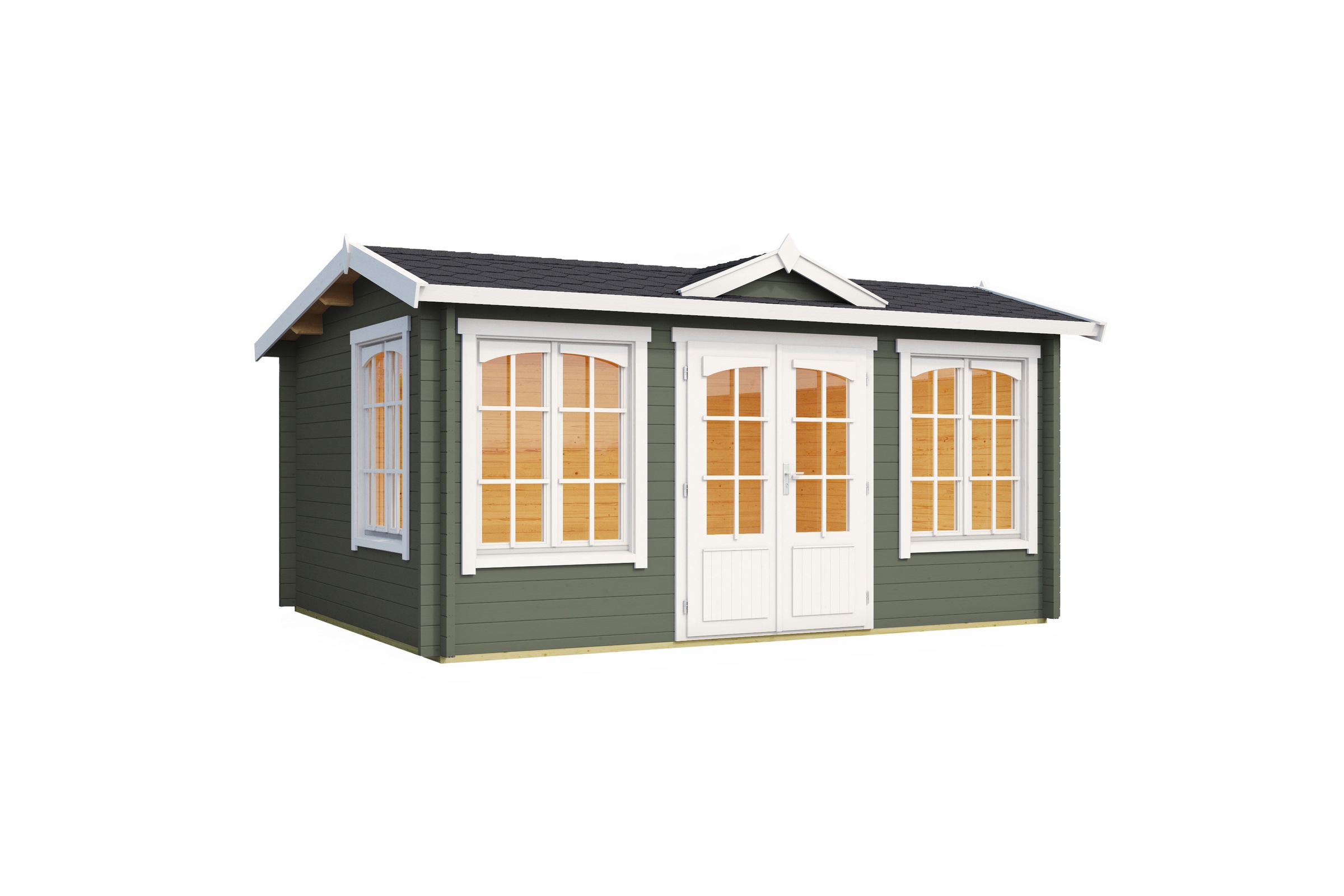 Nordic Holz Gartenhaus "WINDSOR 44" günstig online kaufen