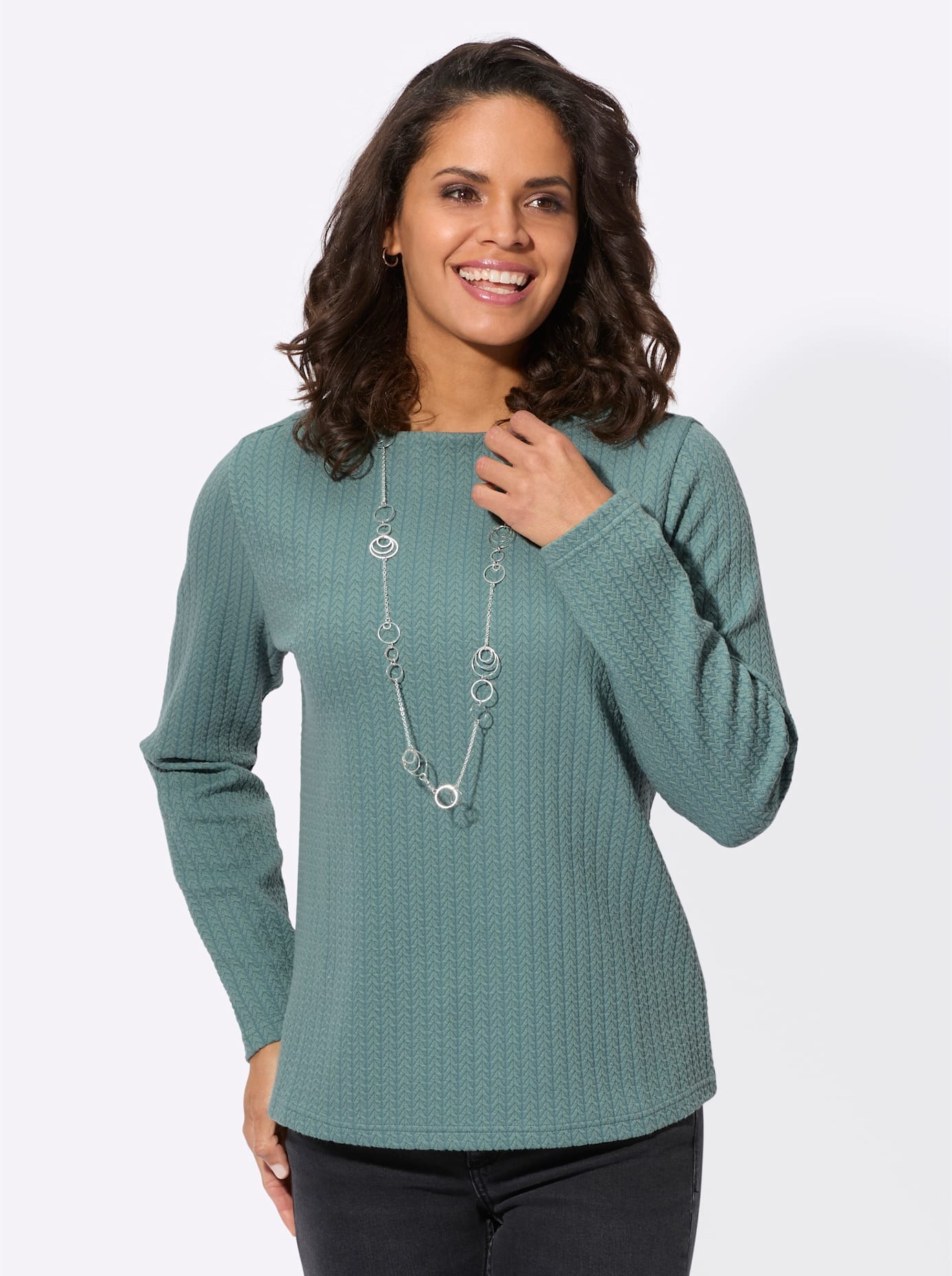 Casual Looks Langarmshirt "Langarm-Shirt", (1 tlg.) günstig online kaufen