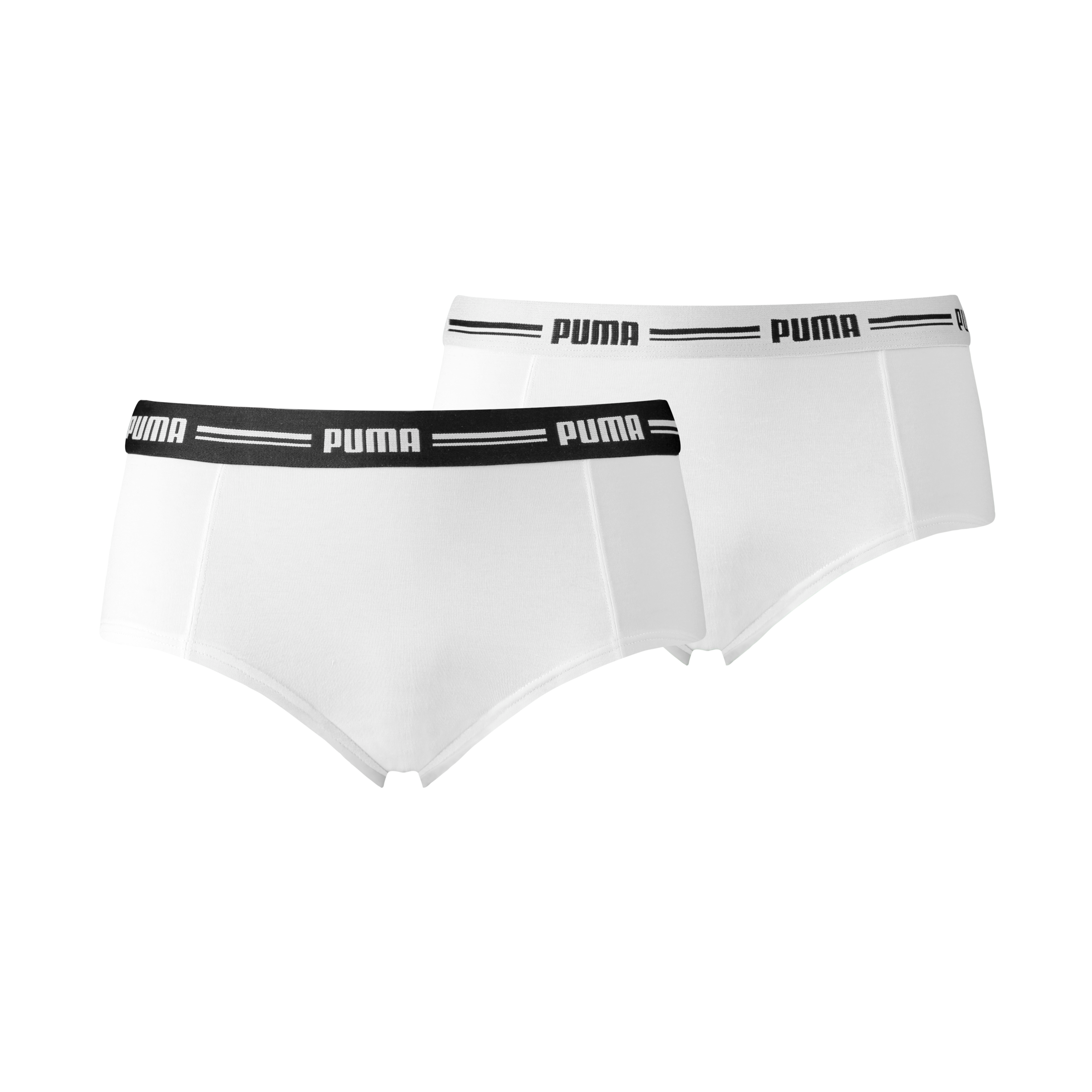 PUMA Panty "PUMA WOMEN MINI SHORT 2P", (2er Pack), schmaler Logo-Gummibund günstig online kaufen