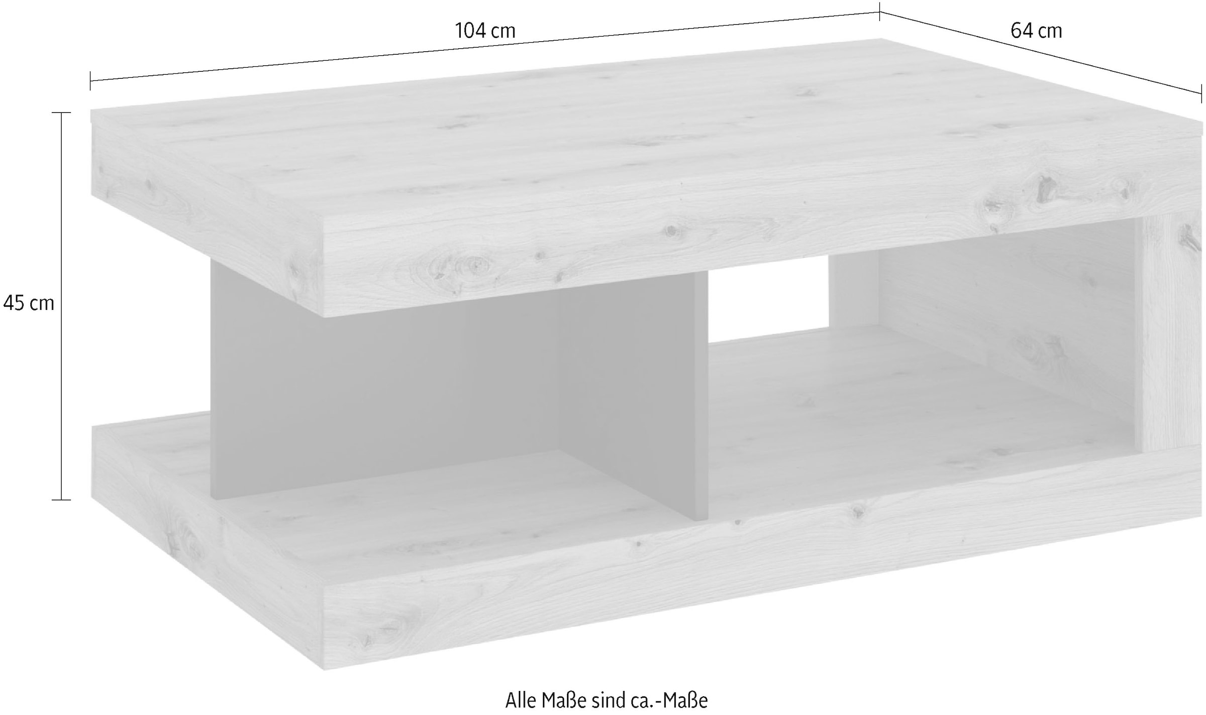 Home affaire Couchtisch »Luci« Breite 104 cm