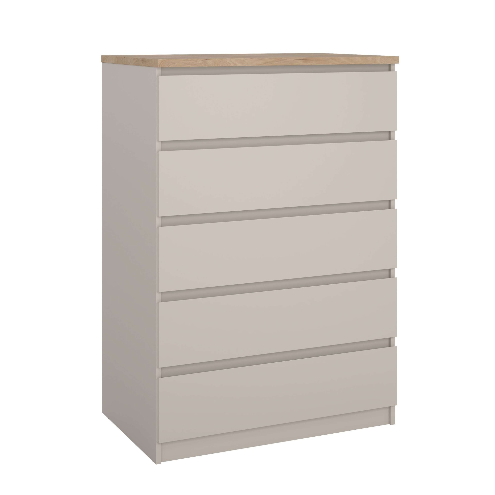 INOSIGN Kommode "Naia, Aufbewahrung, 5 Schubladen, Matt-Optik, grifflose Fr günstig online kaufen