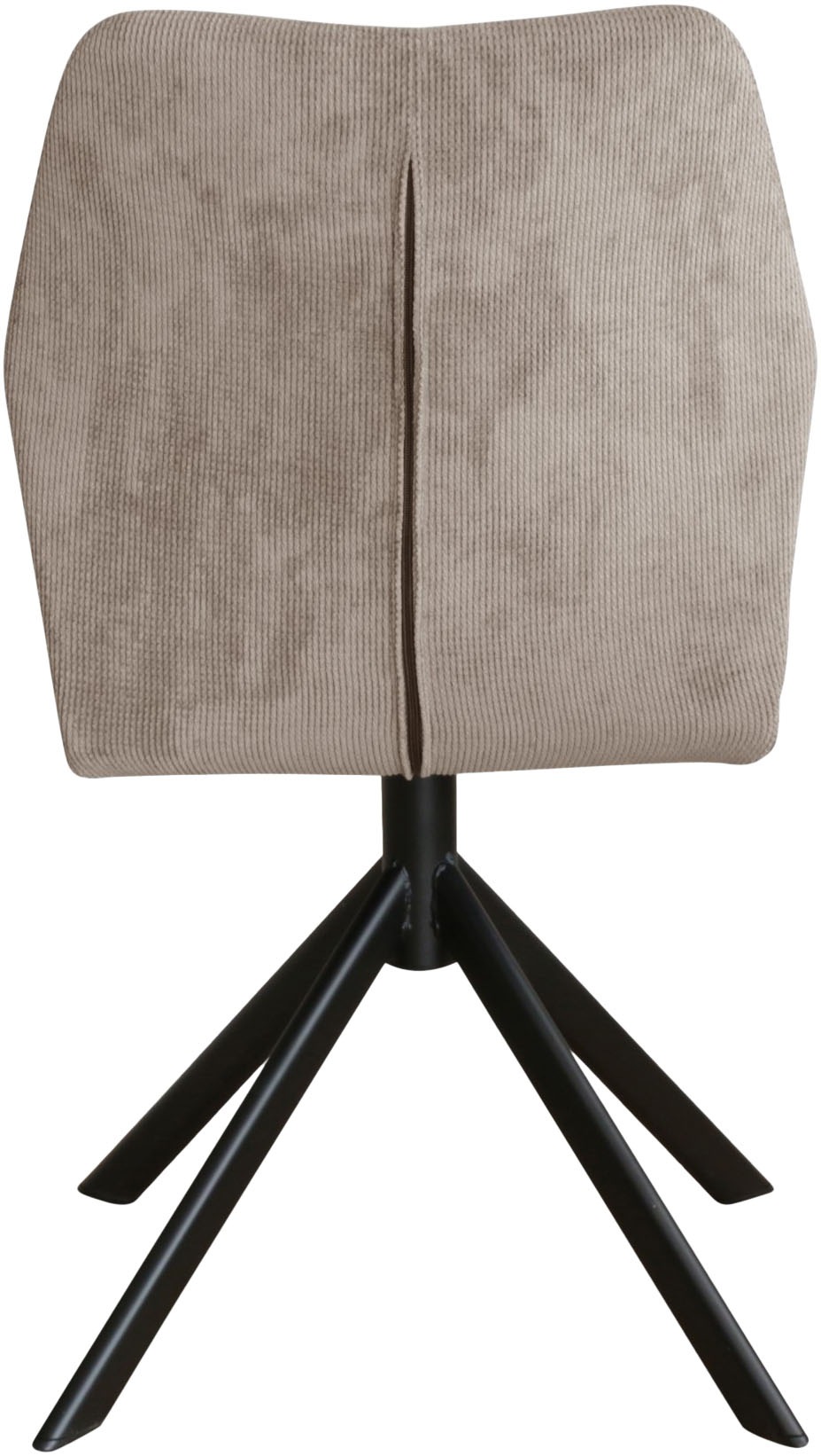 Home affaire Schalenstuhl »Hacienda«, (Set), 2 St., Cord, Metallgestell