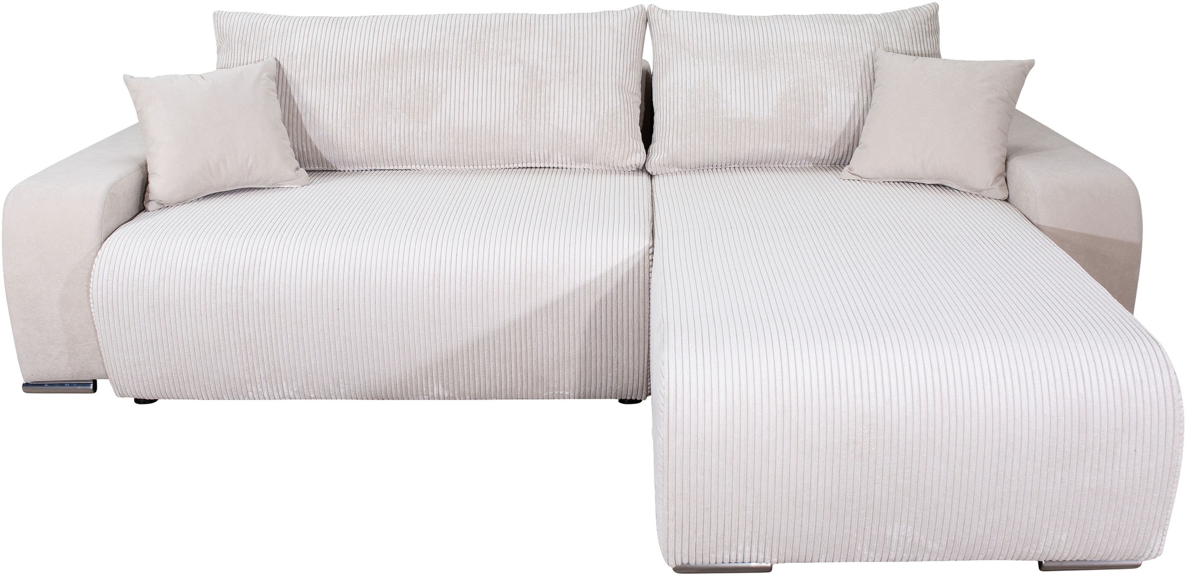 COLLECTION AB Ecksofa "Pia, L-Form, Breite 237 cm, mit Schlaffunktion" inkl günstig online kaufen