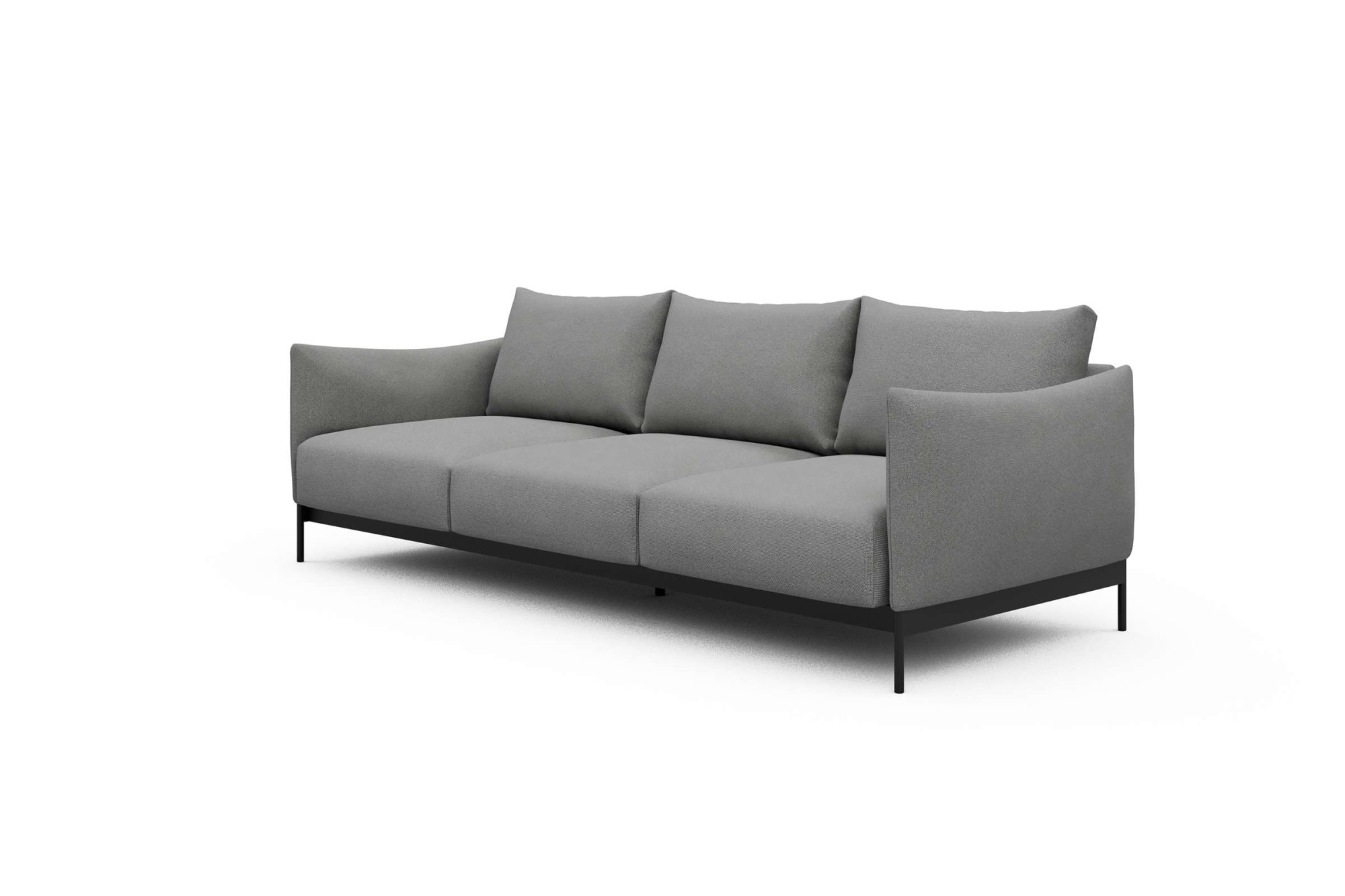 Tenksom 3-Sitzer »Kayto Sofa, TV-Couch, Dreisitzer«, Bezüge wechselbar, hoher Sitzkomfort, robuste Unterkonstruktion