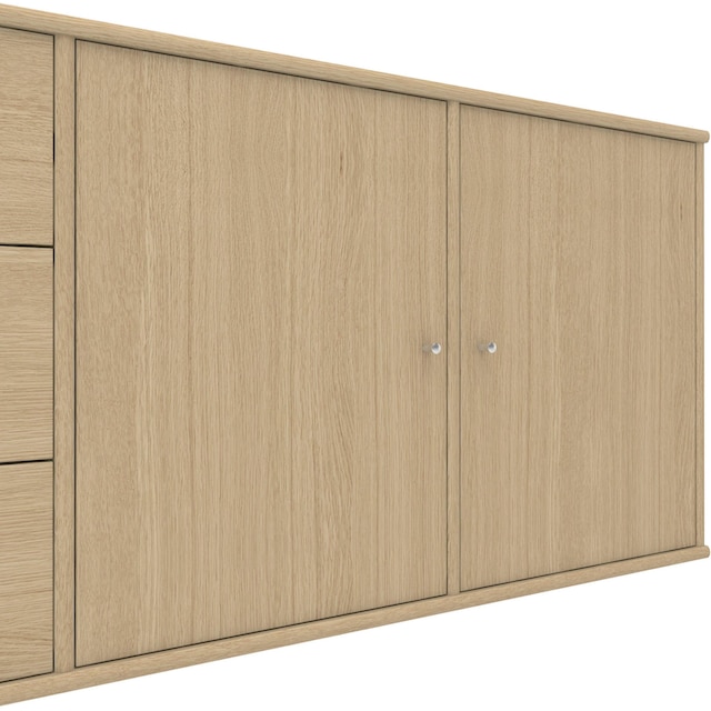 Hammel Furniture Sideboard »Mistral«, mit vier Türen und drei Schubladen,  Wandmontage/stehend, Breite: 220cm | BAUR