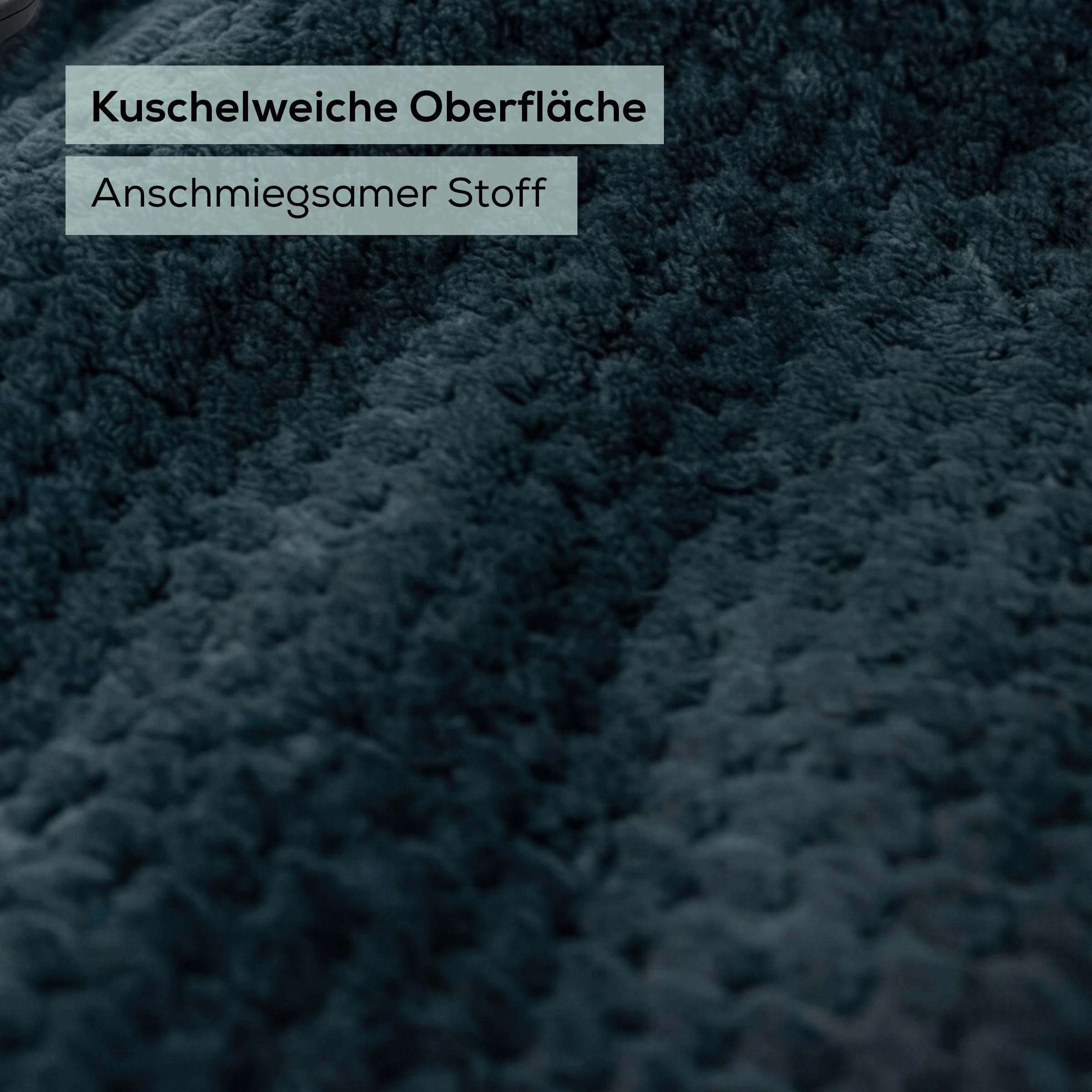 BEURER Heizdecke »HD 65 Dark Grey Limited Edition 2026 mit 3 Temperaturstufen« Mit Temperaturüberwachung und Sicherheitsabschaltung