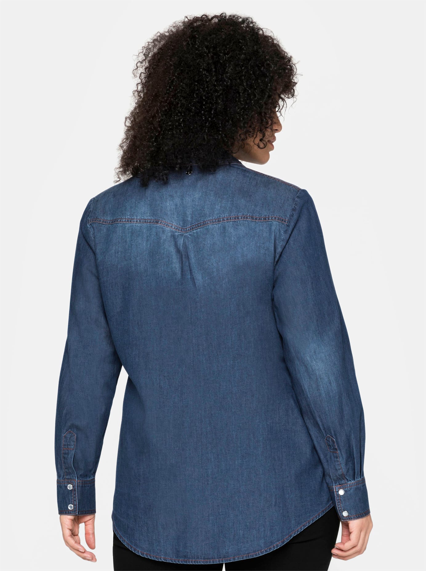 Thumbnail - Sheego Jeansbluse