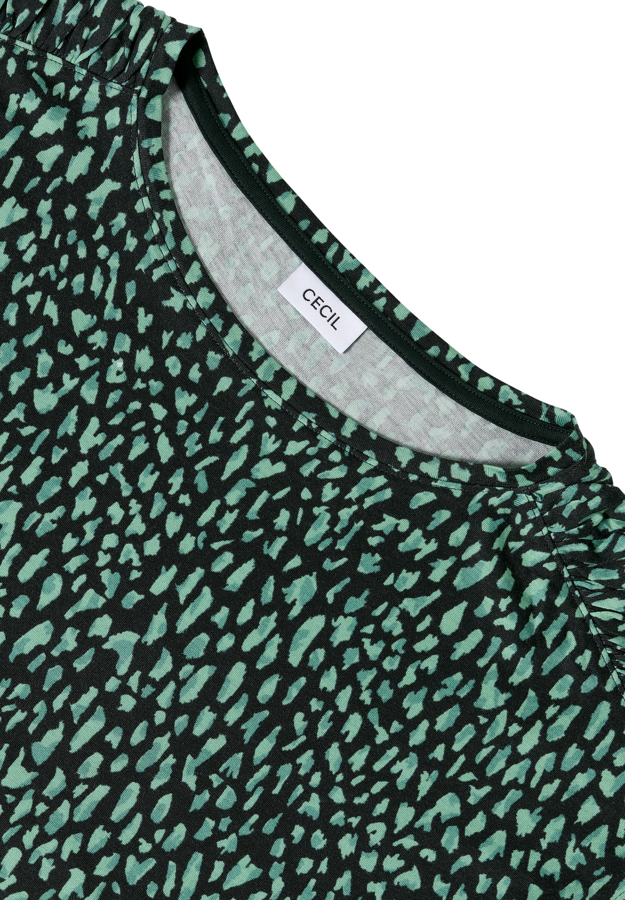 Cecil T-Shirt, im soften Baumwoll-Mix