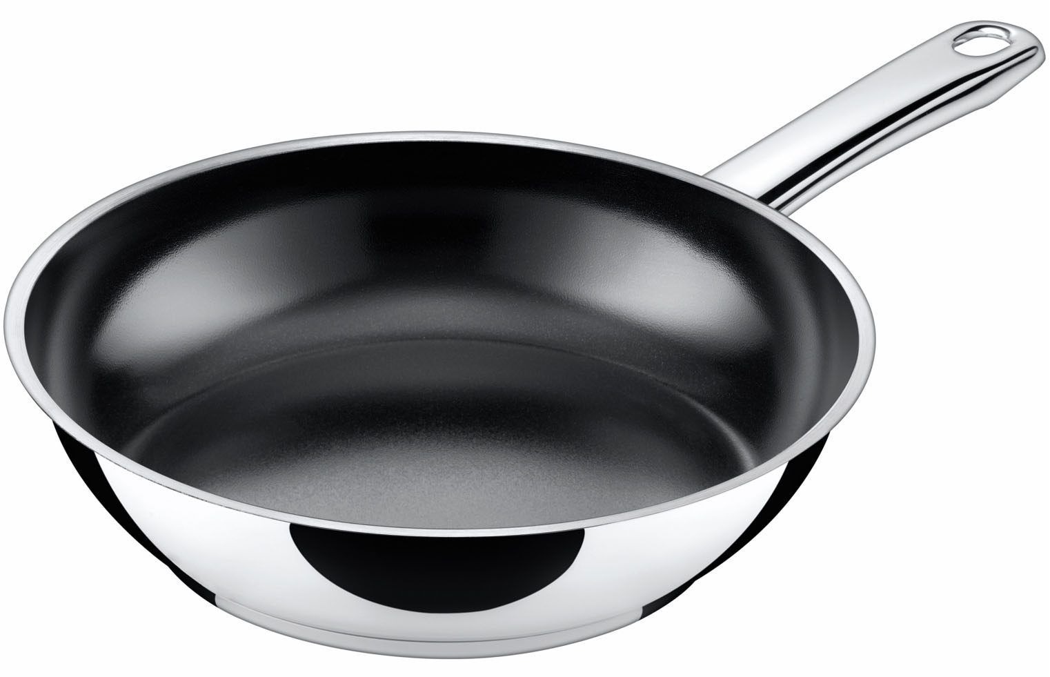 Silit Pfannen-Set »Talis 3-teilig, mit Pfannenwender, Bratpfanne 24, 20 cm«, Cromargan® Edelstahl Rostfrei 18/10, (Set, 3 tlg., je 1 Pfanne Ø 24/20 cm, H: 5 cm), Pfanne Induktion, Edelstahl beschichtet, backofenfest bis 250 Grad