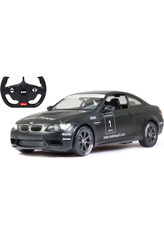 RC-Auto »Deluxe Cars, BMW M3 Sport, 1:14, schwarz, 2,4GHz«, mit LED-Licht