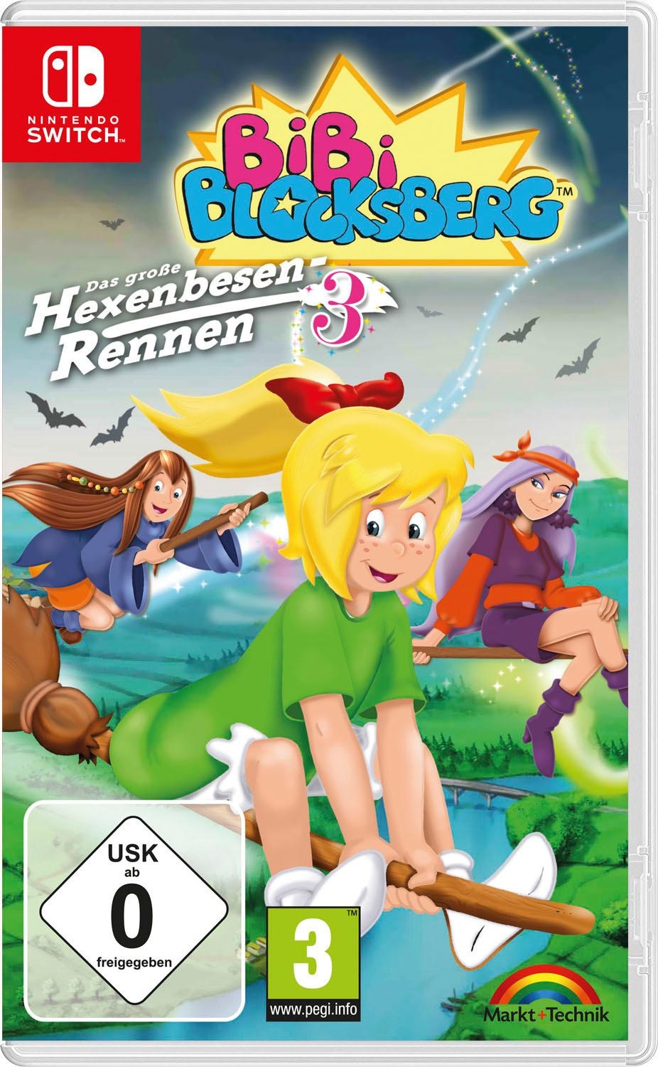 Spielesoftware »Bibi Blocksberg: Hexenbesen-Rennen 3«, Nintendo Switch, Software Pyramide