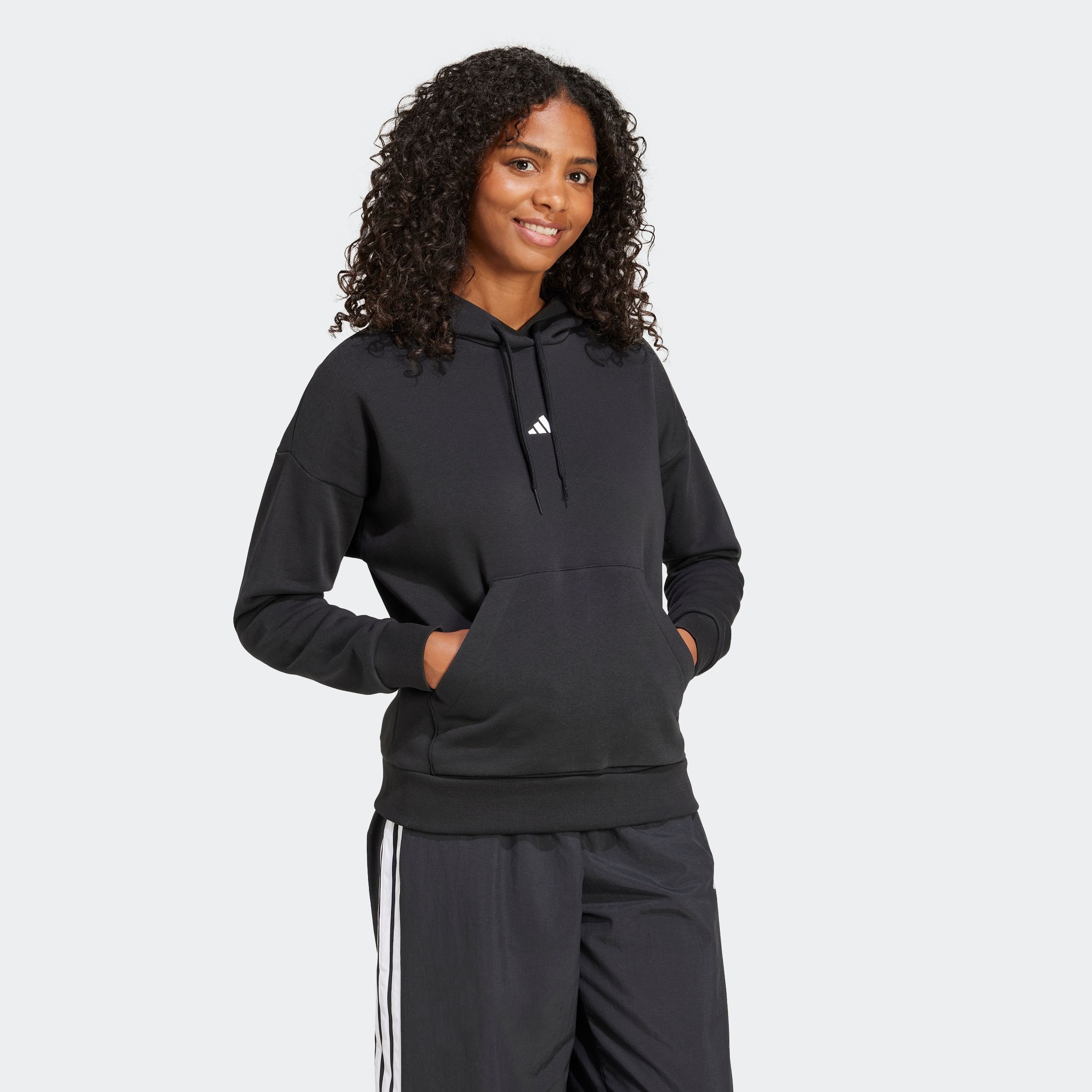 adidas Sportswear Kapuzensweatshirt "ESSENTIALS SMALL LOGO FEEL COZY HOODIE"
