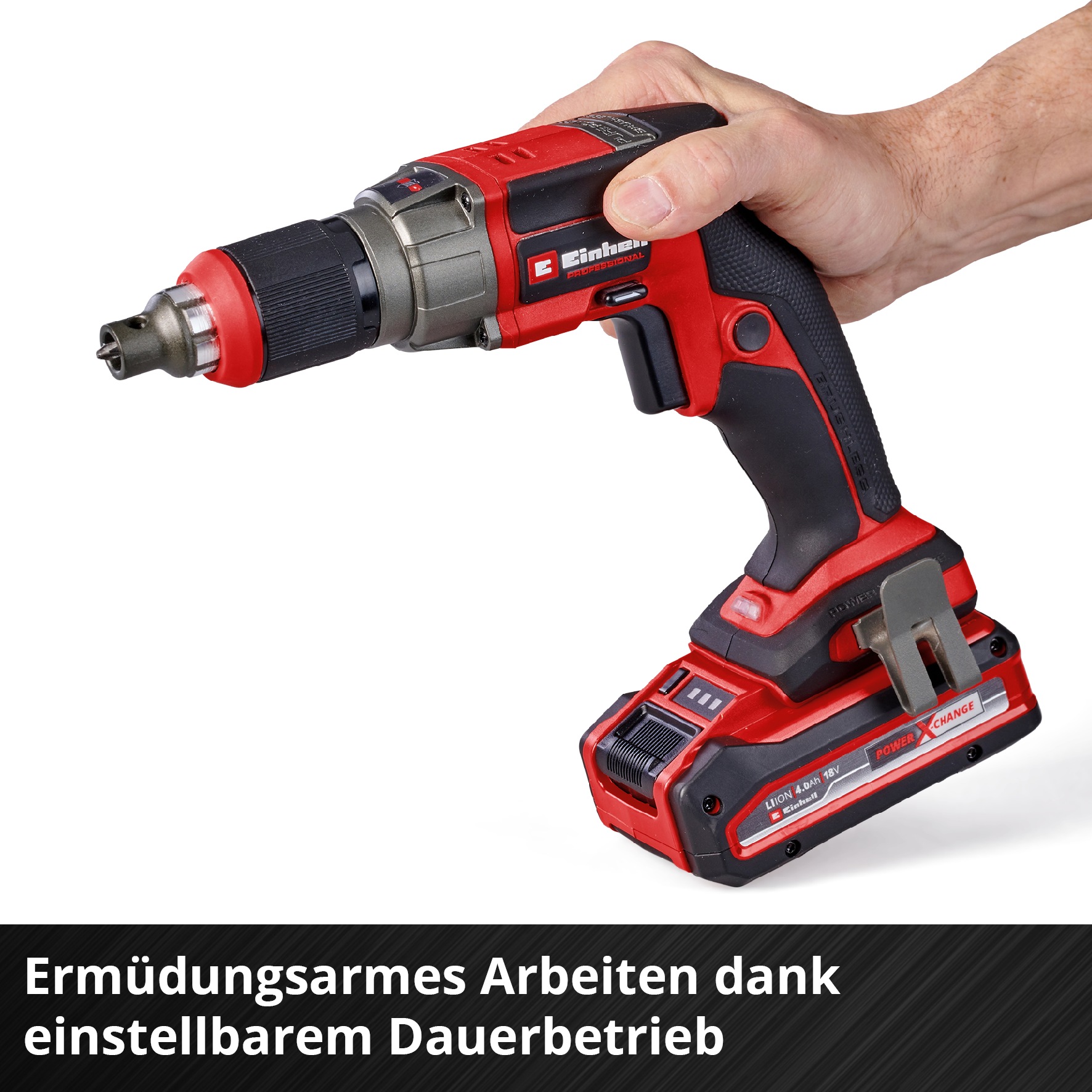 Einhell Akku-Trockenbauschrauber »TP-DY 18 Li BL-Solo«, ohne Akku und Ladegerät