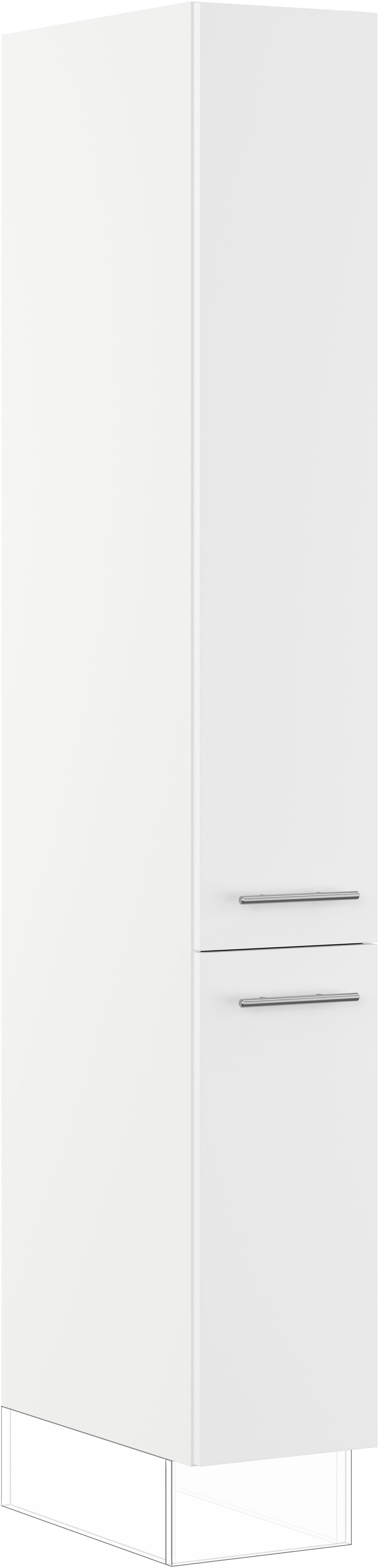 IMPULS KÜCHEN Seitenschrank ""Valencia & Tirana", Breite/Höhe: 30/205,1 cm" vormontiert, mit Drehtüren, mit verstellbaren Fachböden