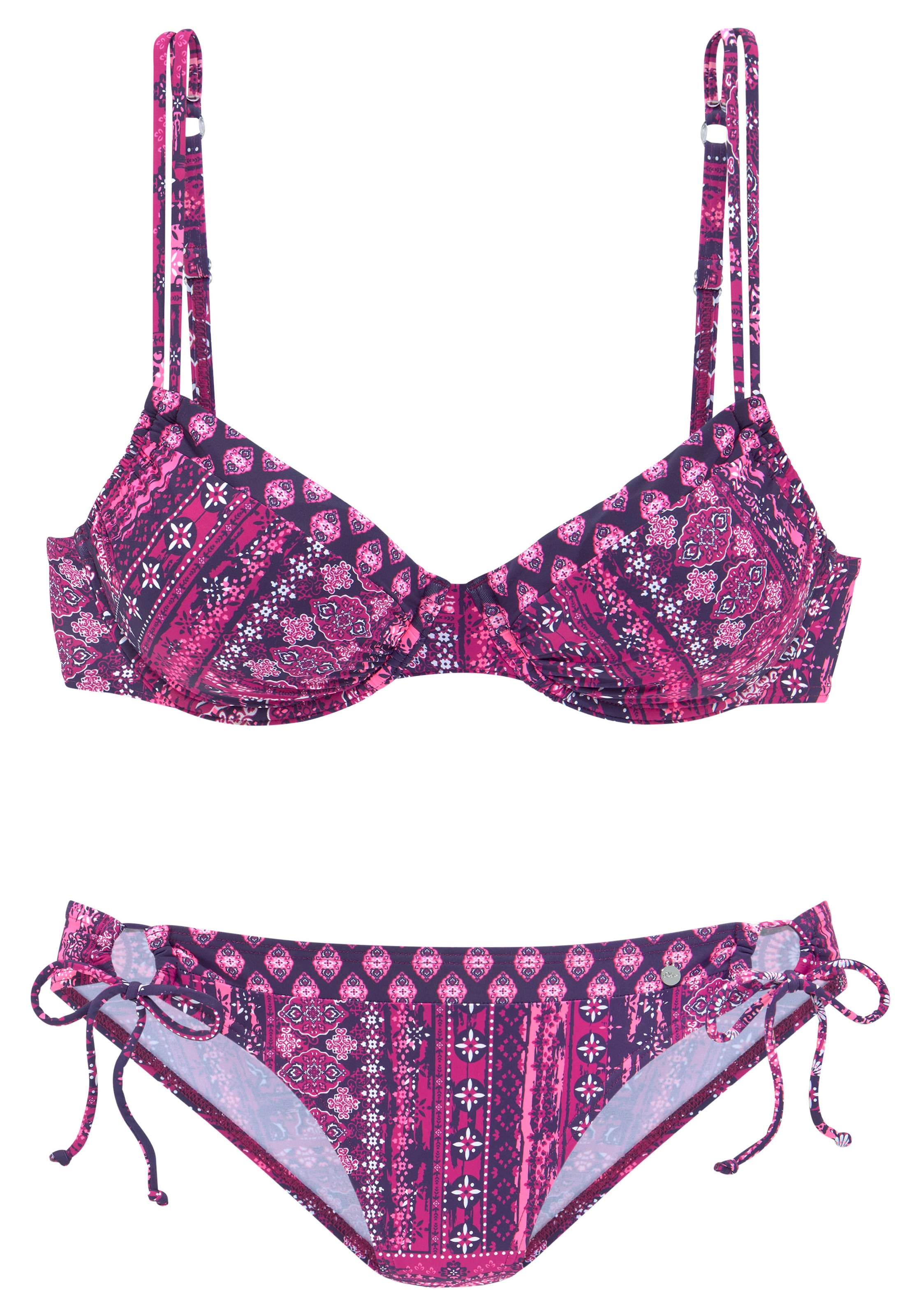 Bügel-Bikini, | mit Mustermix kaufen BAUR online s.Oliver