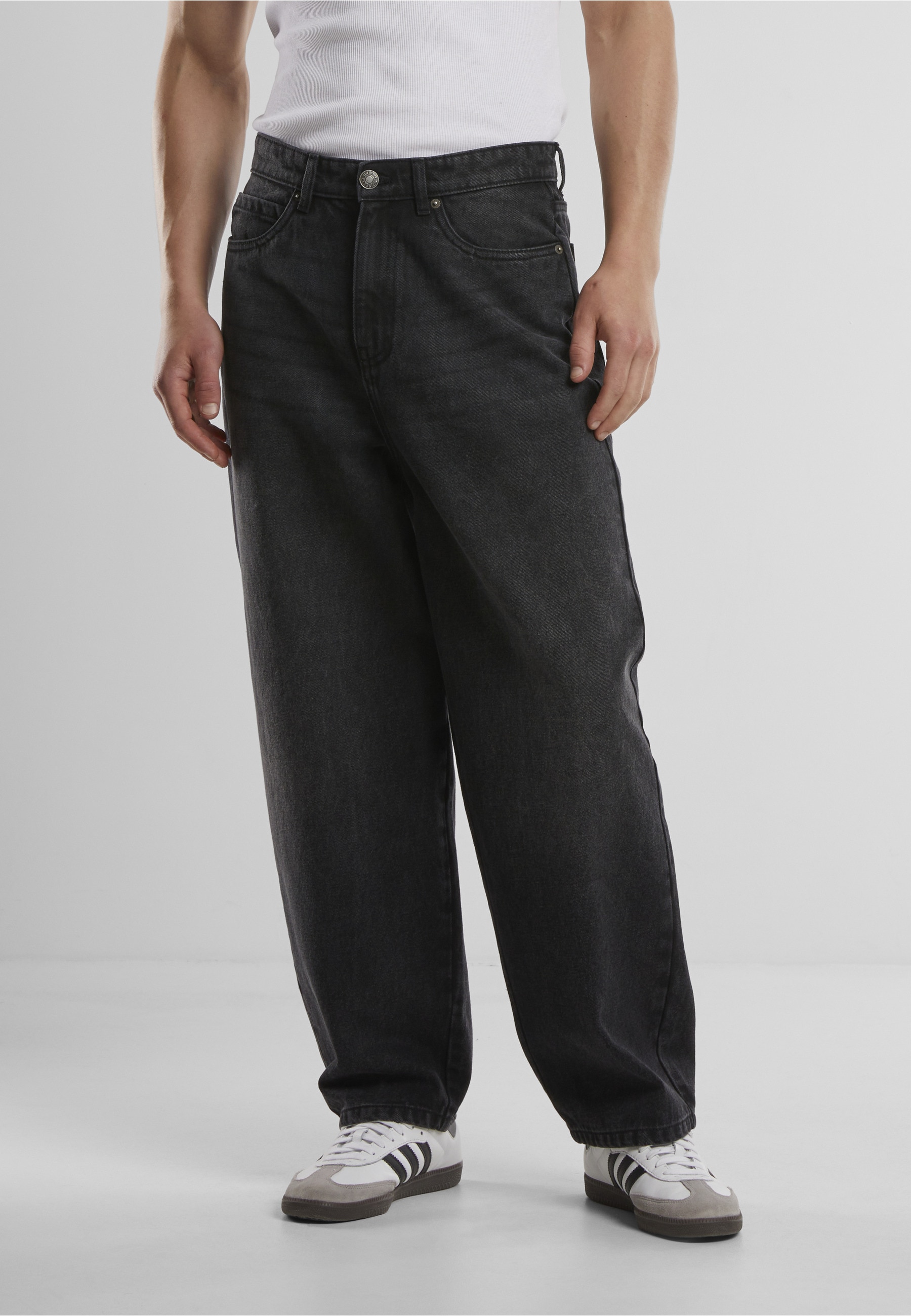 URBAN CLASSICS Bequeme Jeans »Urban Classics Tapered Heavy Ounce Baggy Jeans«