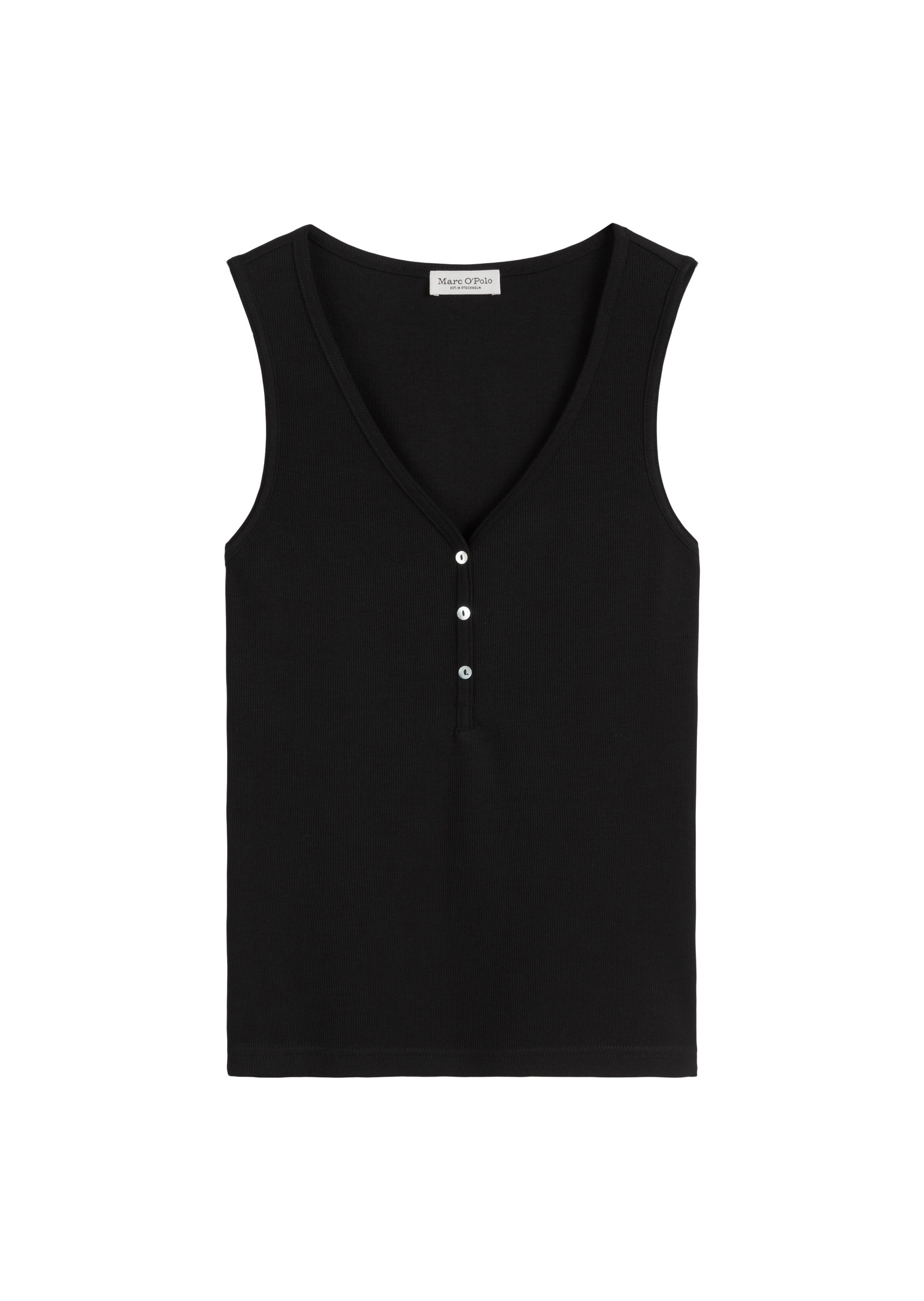 Marc O'Polo T-Shirt »mit Knopfleiste«