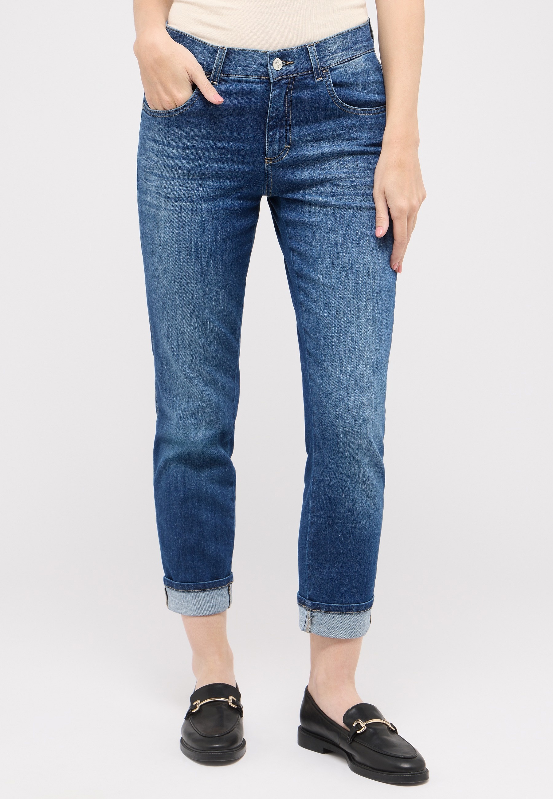 ANGELS Mom-Jeans "DARLEEN CROP TU" im Five-Pocket Style günstig online kaufen