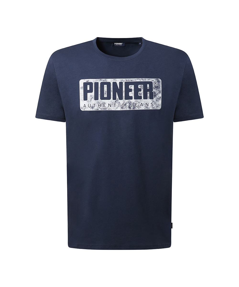 Pioneer Authentic Jeans T-Shirt mit Logo Print