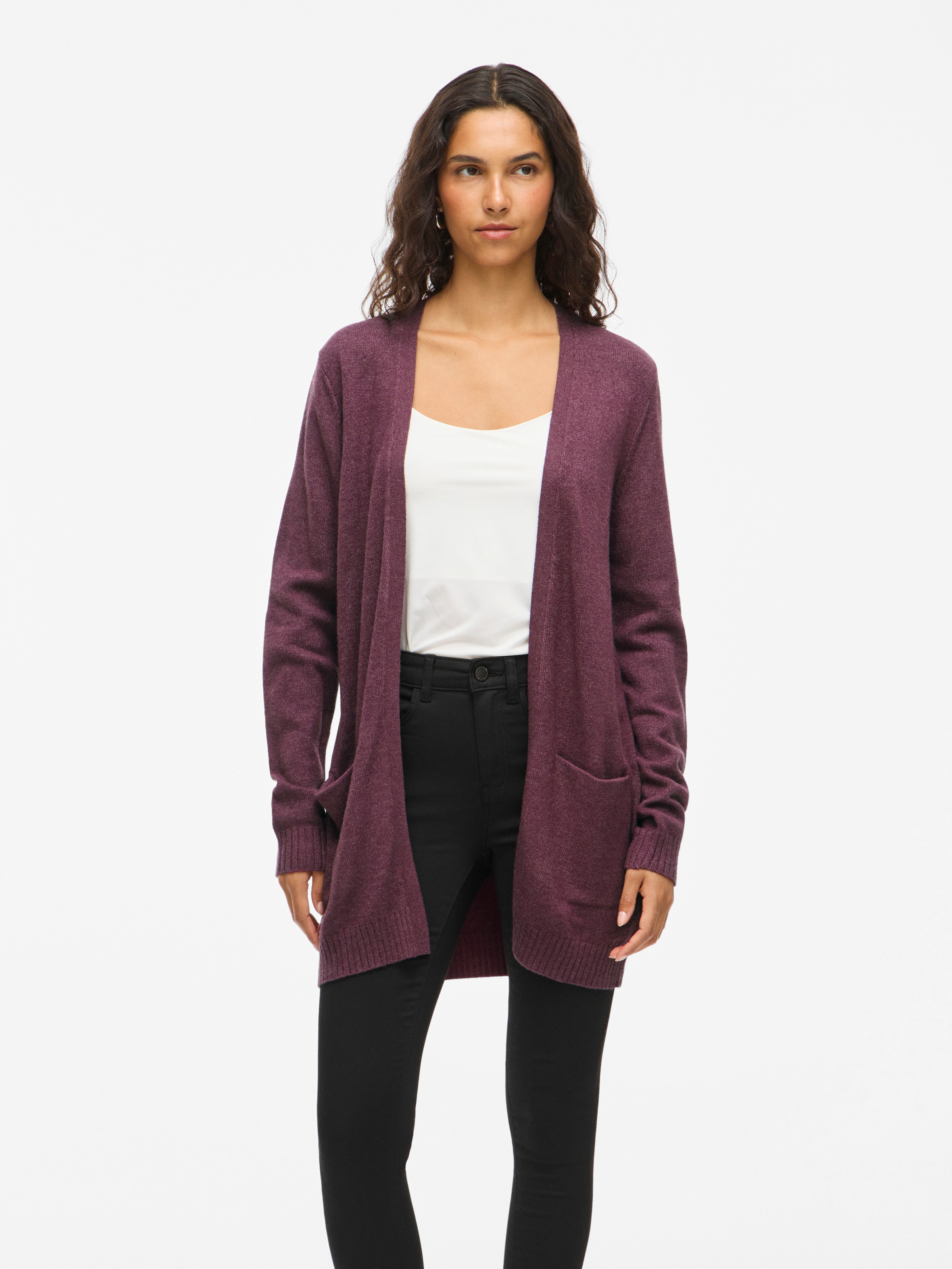Vila Strickjacke "VIRIL OPEN L/S KNIT CARDIGAN - NOOS" günstig online kaufen