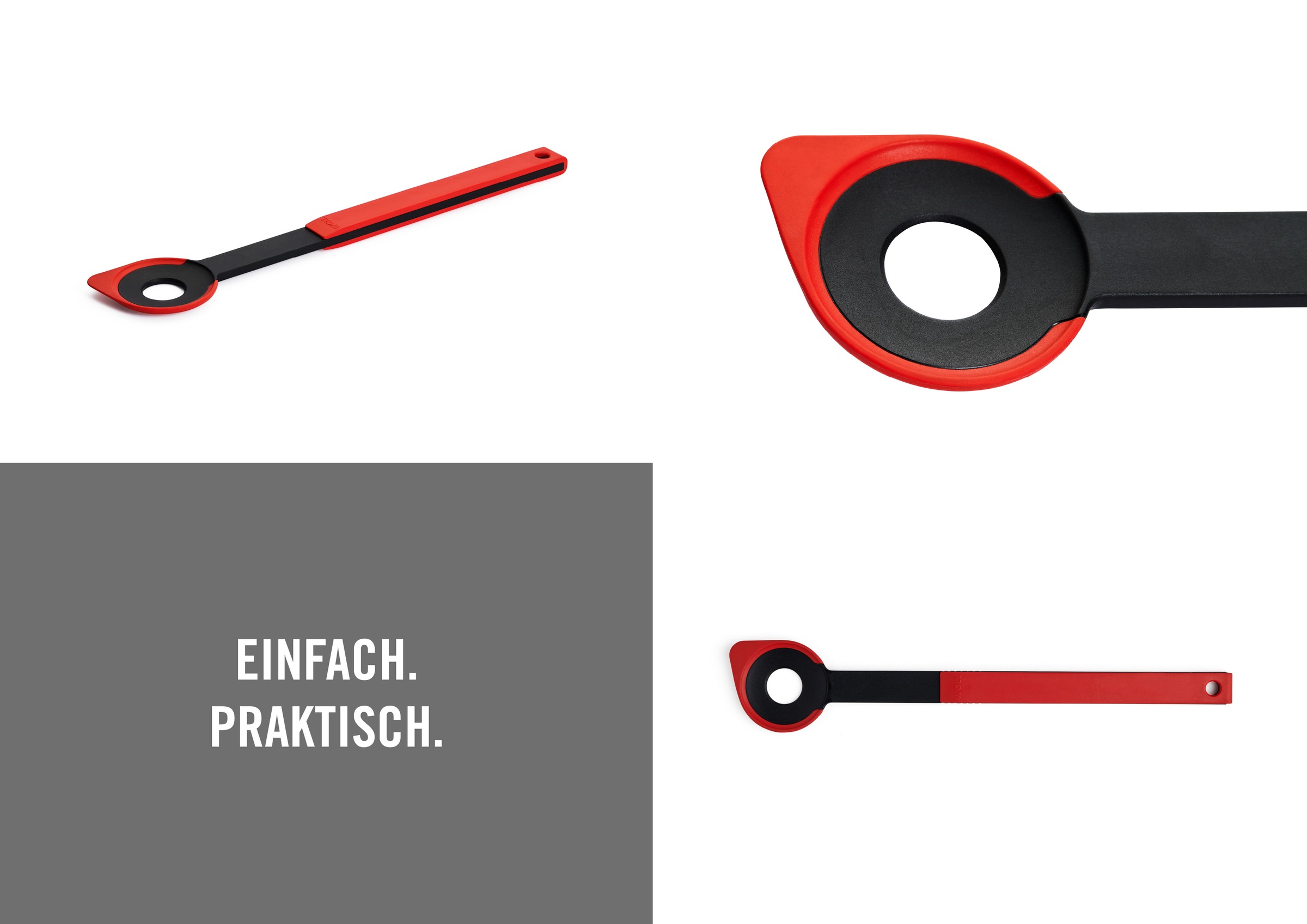 WOLL Kochlöffel »Cook it«, (1 tlg.), aus hochwertigem Kunststoff und Silikon