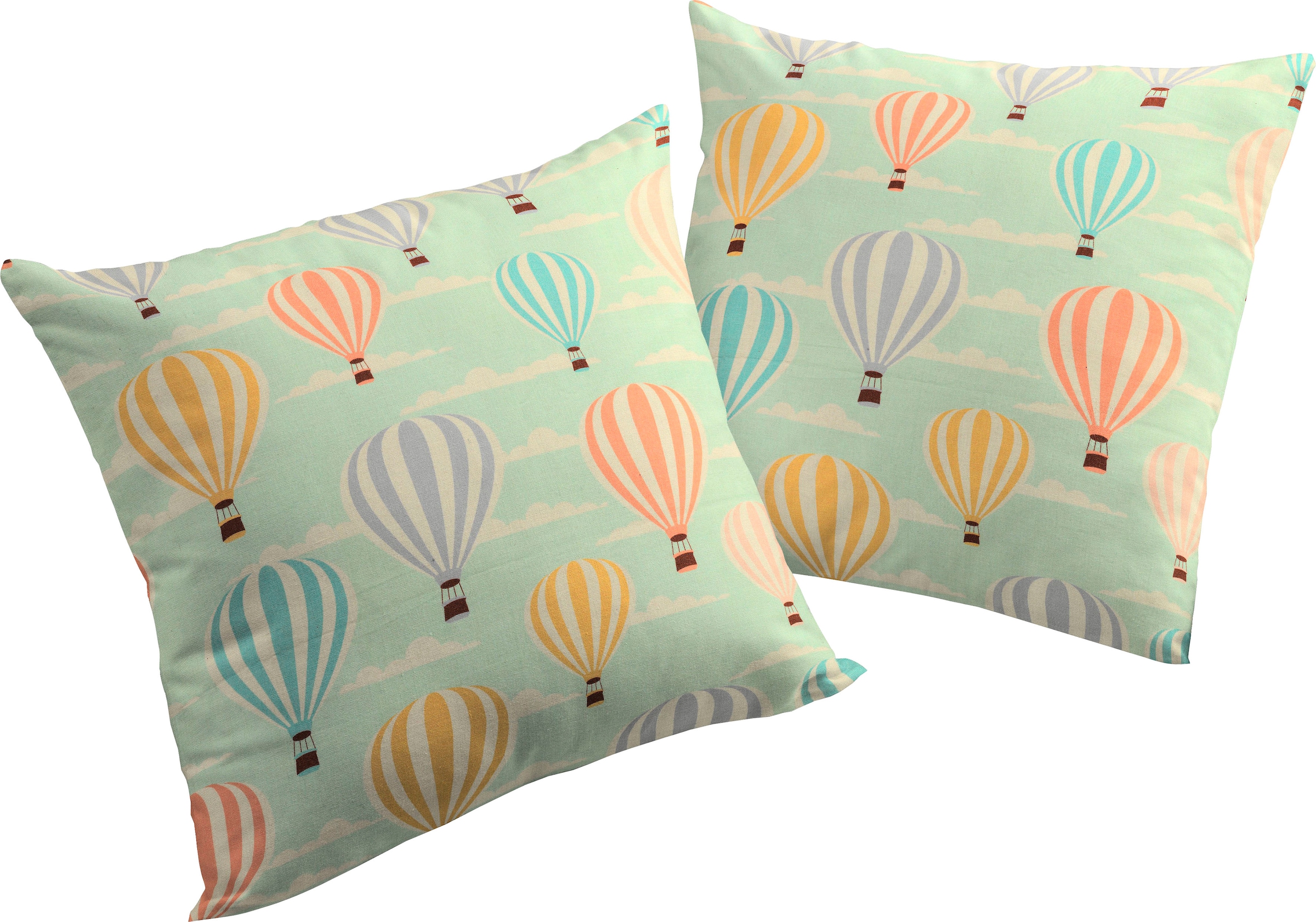 Adam Dekokissen "Balloons" aus zertifizierter Bio-Baumwolle, Kissenhülle oh günstig online kaufen