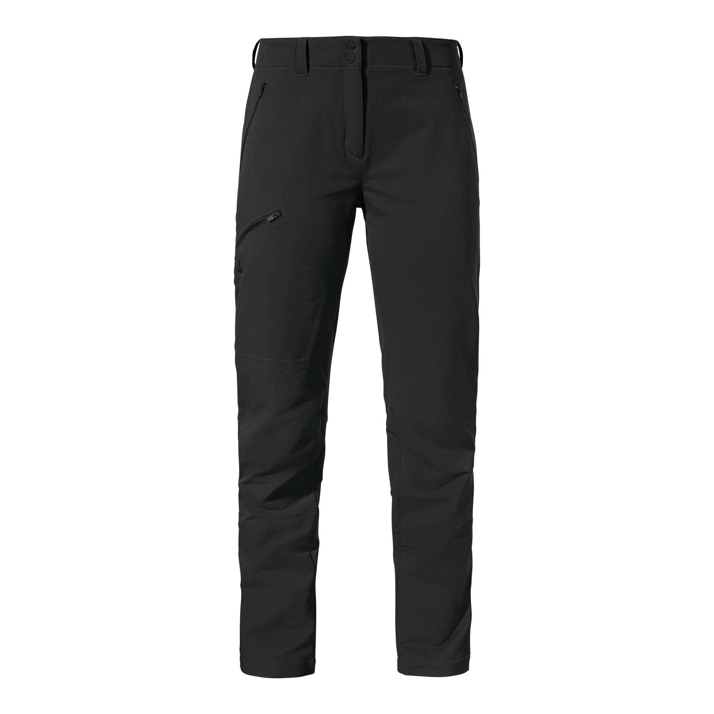SCHÖFFEL Damen Softshellhose "Pants Ascona Warm L"schwarz, Gr. 48, Obermaterial: 56% Nylon, 34% Polyester, 10% Elasthan. Futter: 100% Polyester, Hosen