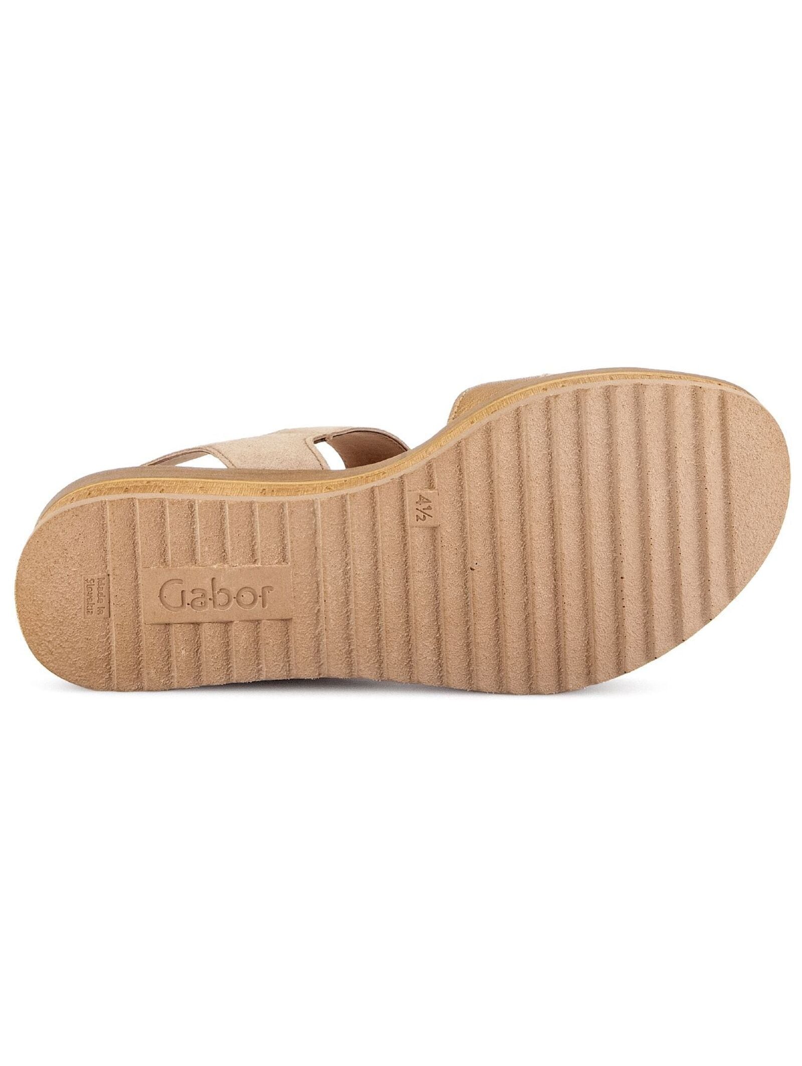 Gabor Keilsandalette »Gabor Sandalen Veloursleder/Textil«