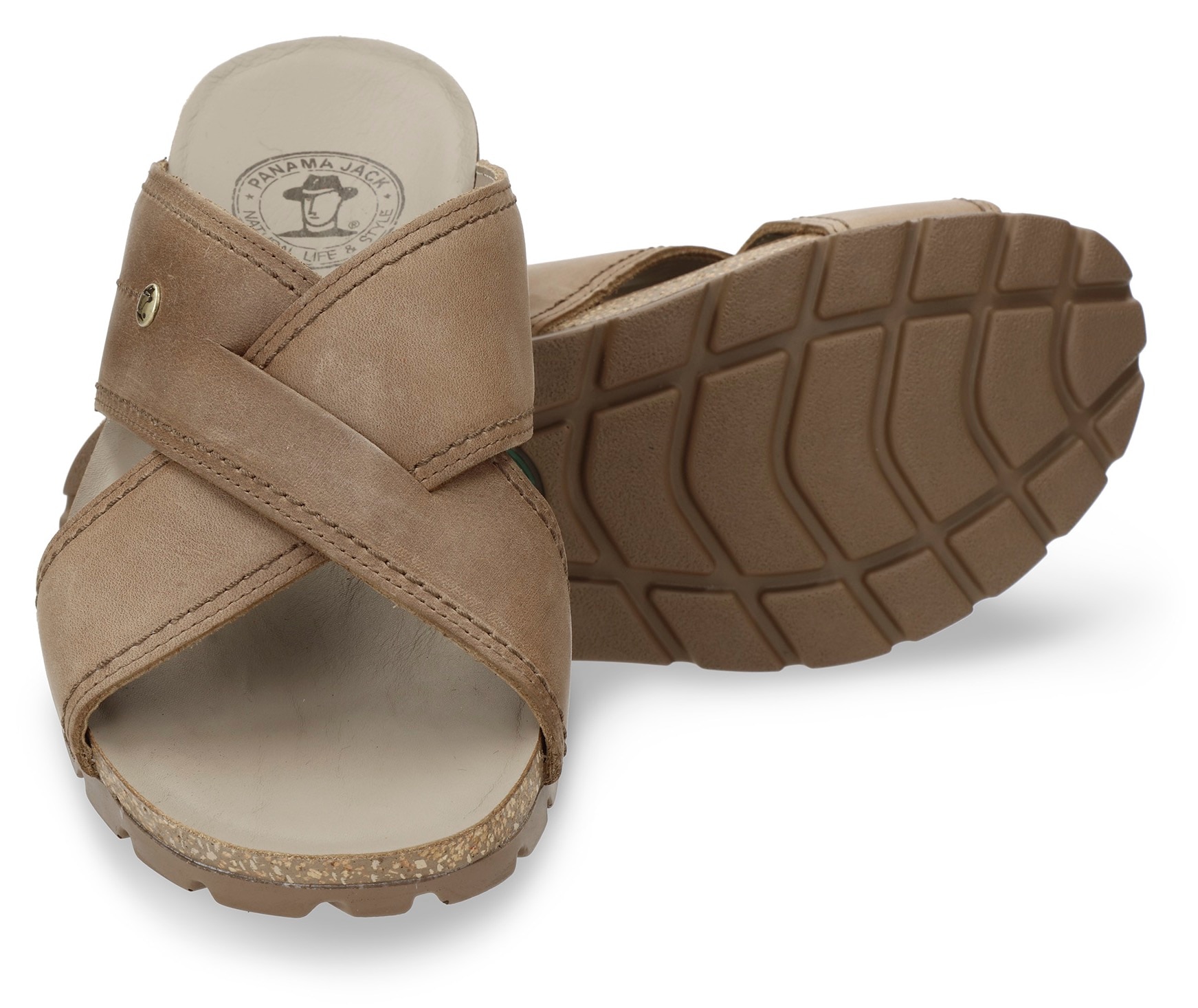 Panama Jack Pantolette »Salman«, Sommerschuh, Hausschuh, Strandschuh mit Softfußbett