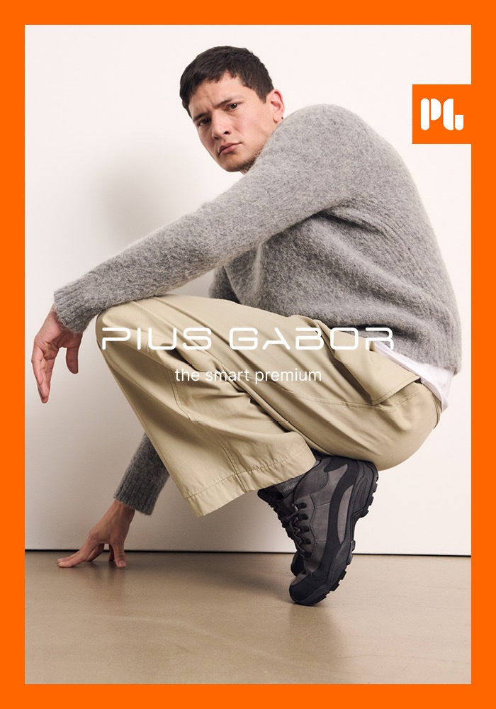 Pius Gabor Sneaker, Schnürboots, Outdoorschuh mit Schaftrandpolsterung, G-Weite
