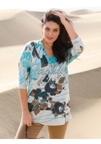 MIAMODA Longshirt, mit floralem Muster kaufen