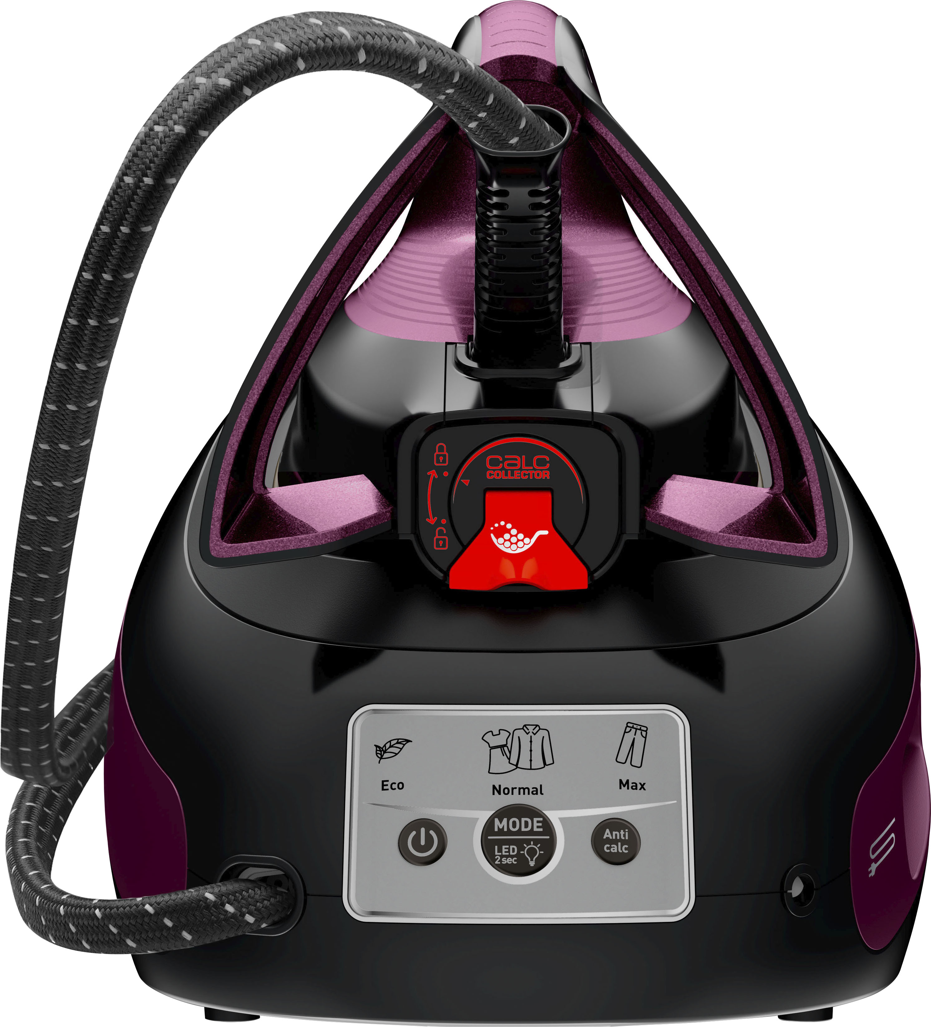 Thumbnail - Tefal Dampfbügelstation "SV8152 Express Vision" 1.800 ml Wassertank 480 g/Min. extra Dampfstoß, für alle Textilien, LED ...