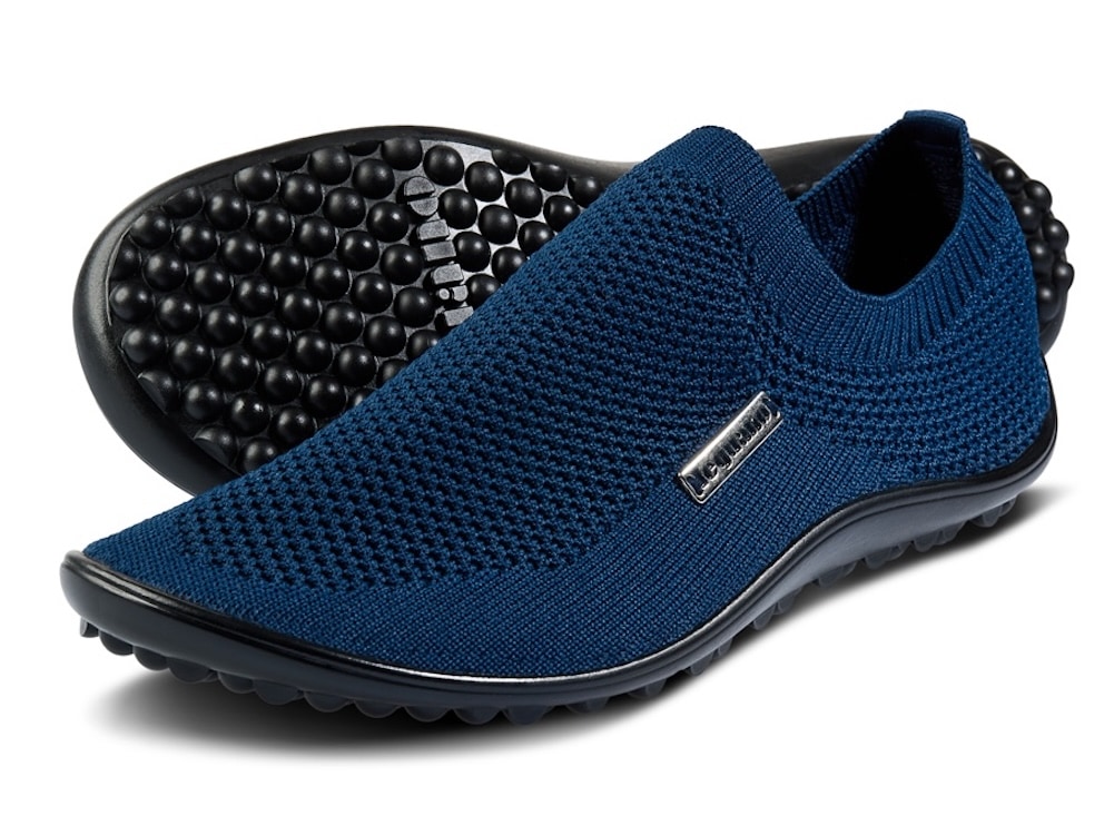 Leguano Barfußschuh »SCIO«, Slipper, Freizeitschuh, Bequemschuh mit seitlichem Logo-Emblem