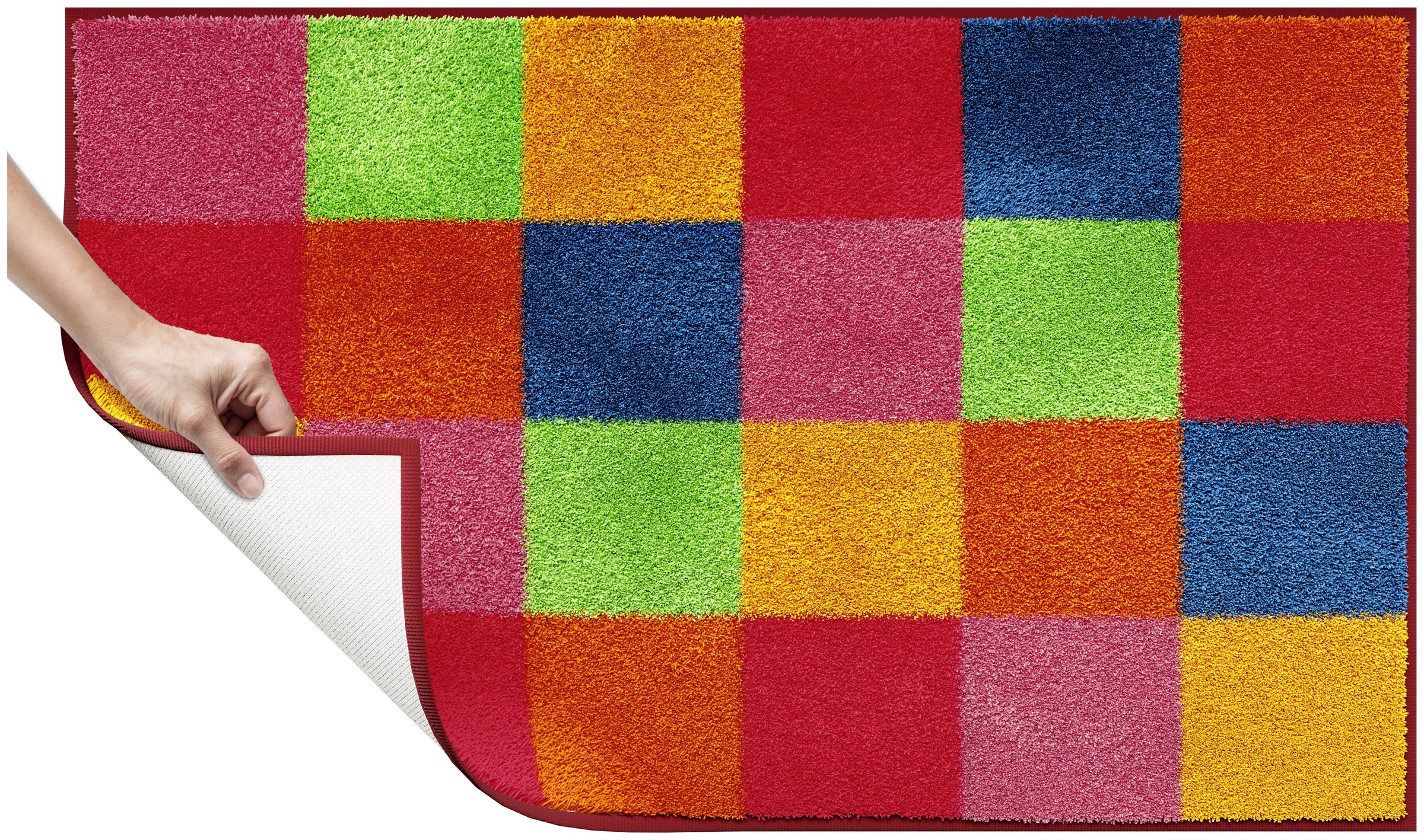 GRUND MOSAIK Bath Mat Multicolor 50x90 cm 3