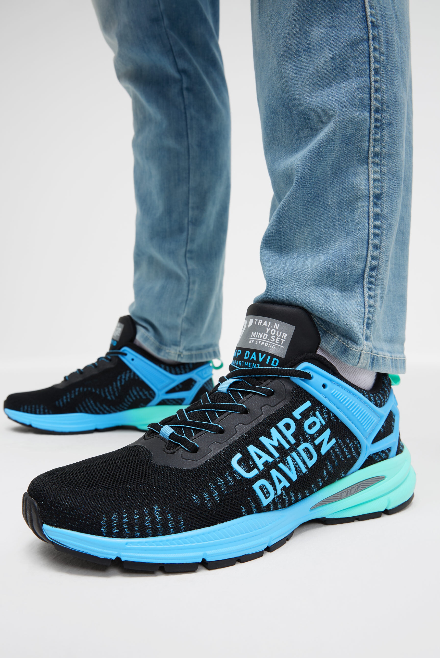 CAMP DAVID Sneaker  mit Wechselfußbett