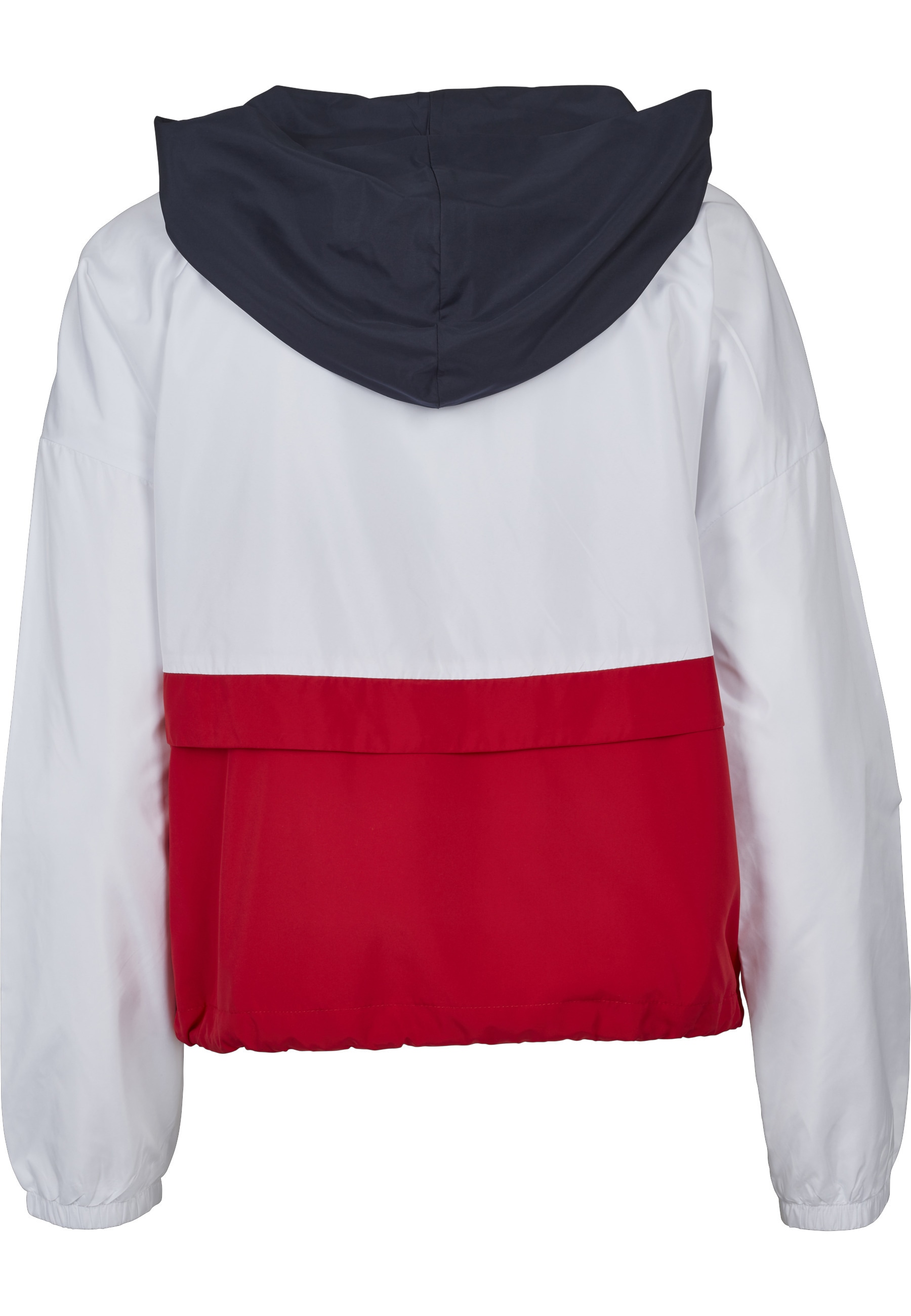 URBAN CLASSICS Anorak »Urban Classics Damen Ladies 3-Tone Oversize Windbreaker« 1 Stk. tlg. mit Kapuze