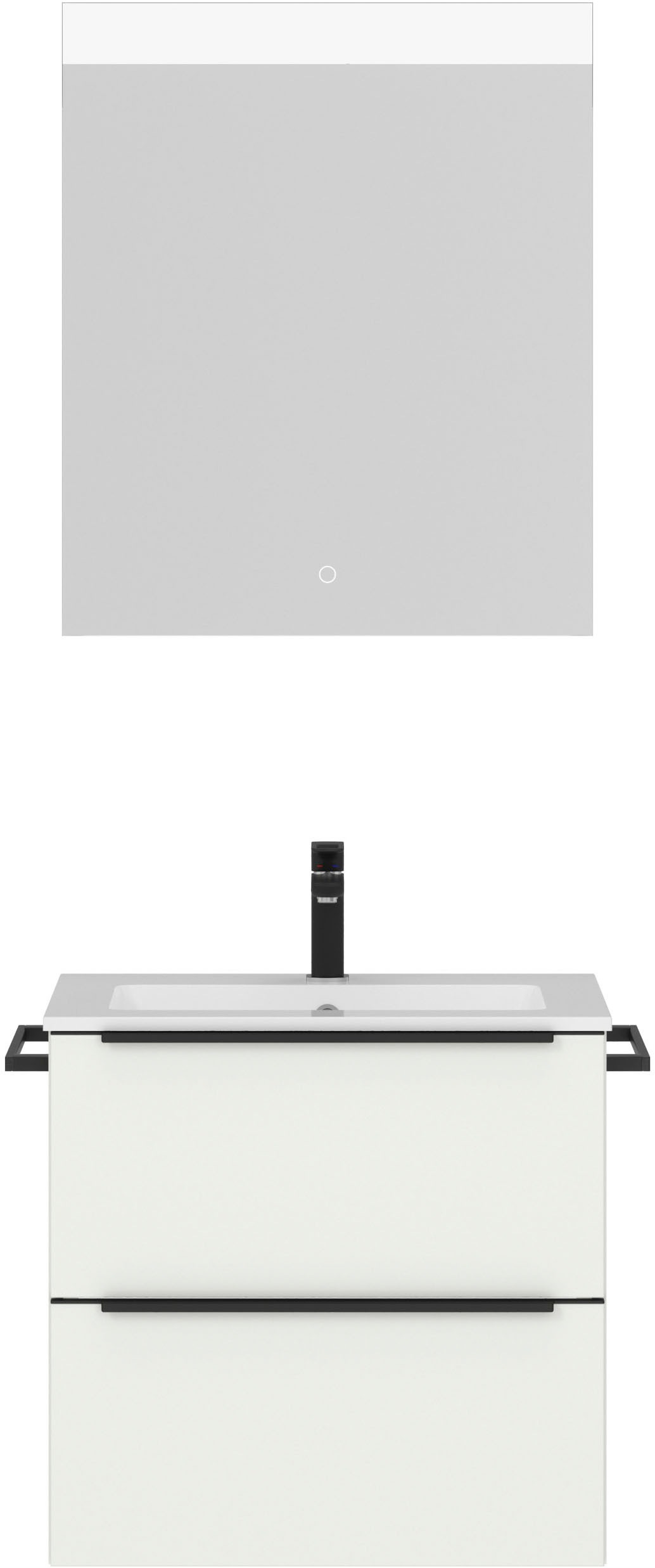 nobilia Badmöbel-Set "Levere" vormontiert, mit Soft-Close, 2 Stk. tlg. günstig online kaufen