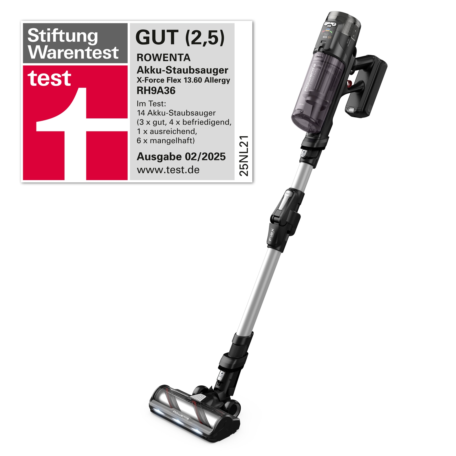 Rowenta Akku-Handstaubsauger »Allergy RH9A36WV«
