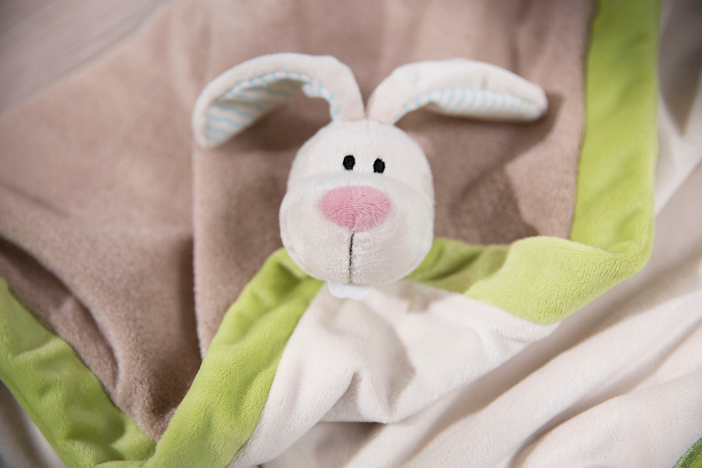 Nici Babydecke »My First NICI, Baby-Kuscheldecke mit Schmuse-Hase«