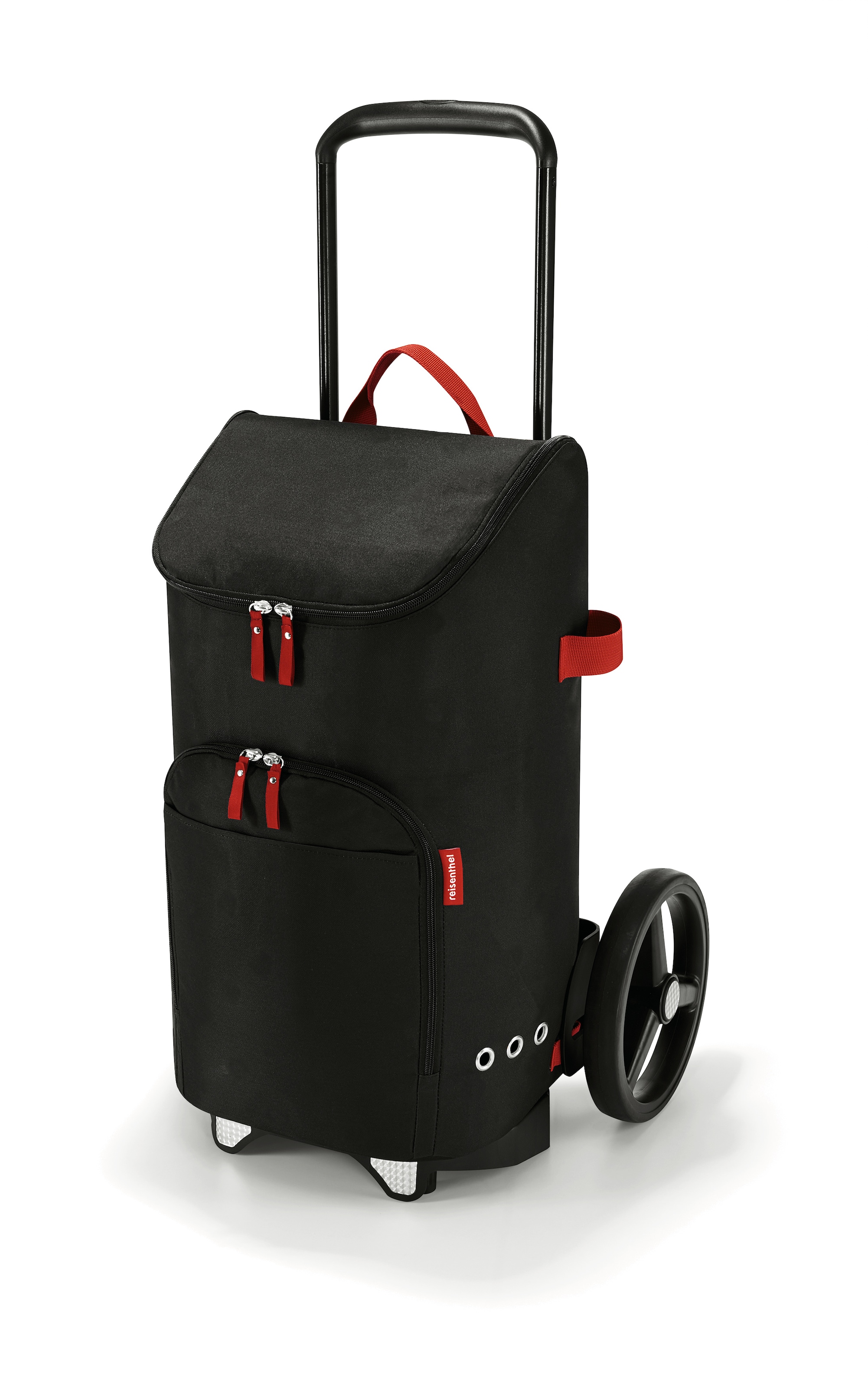 REISENTHEL Trolleygestell "citycruiser rack", B:47,5cm H:105,5cm T:39cm, schwarz, Einkaufskörbe, Klappbares Trolleygestell mit 4-fach verstellbarem