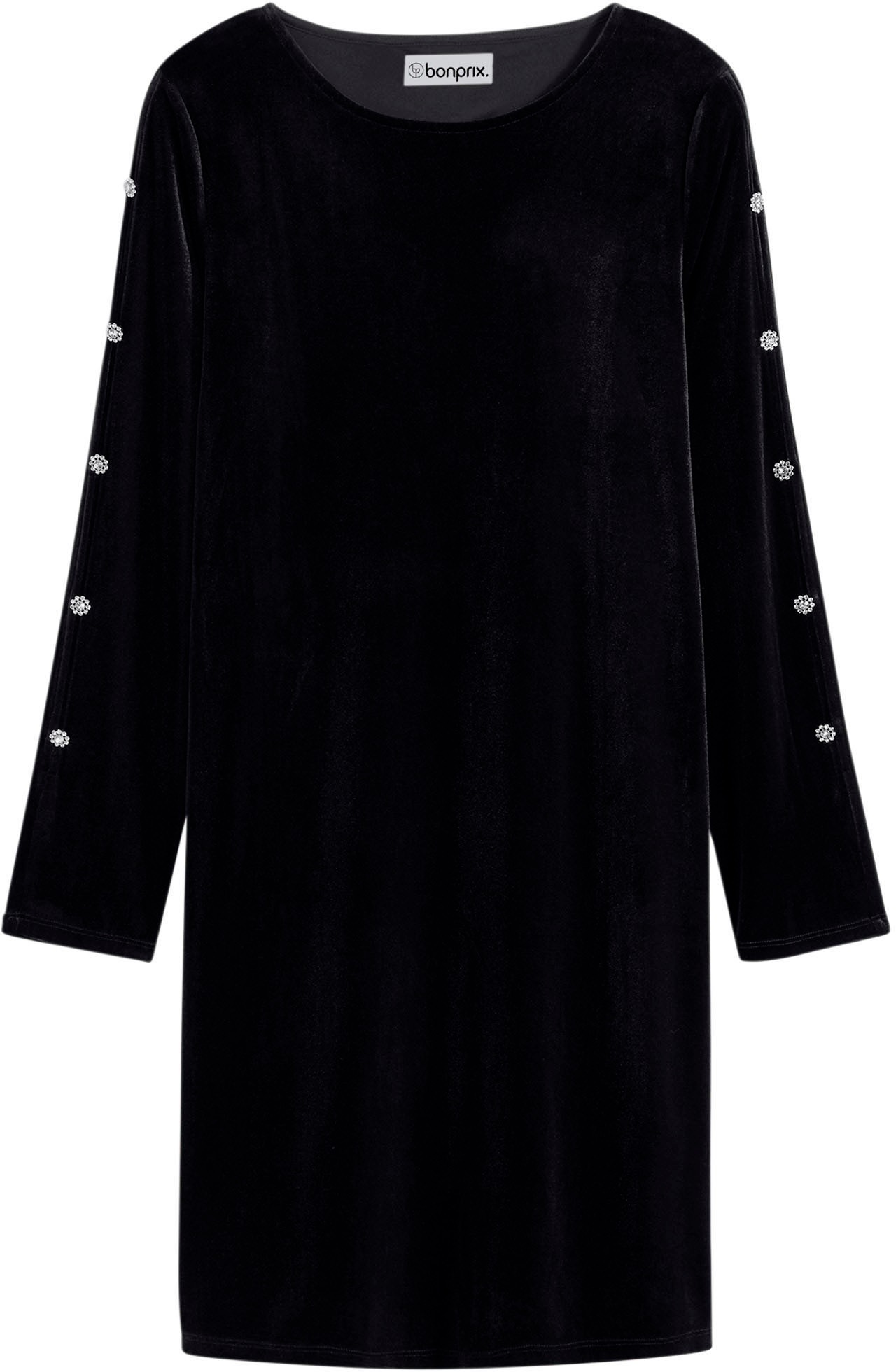 bonprix Minikleid »Minikleid« für stilvolle Auftritte, aus Polyester und Elasthan