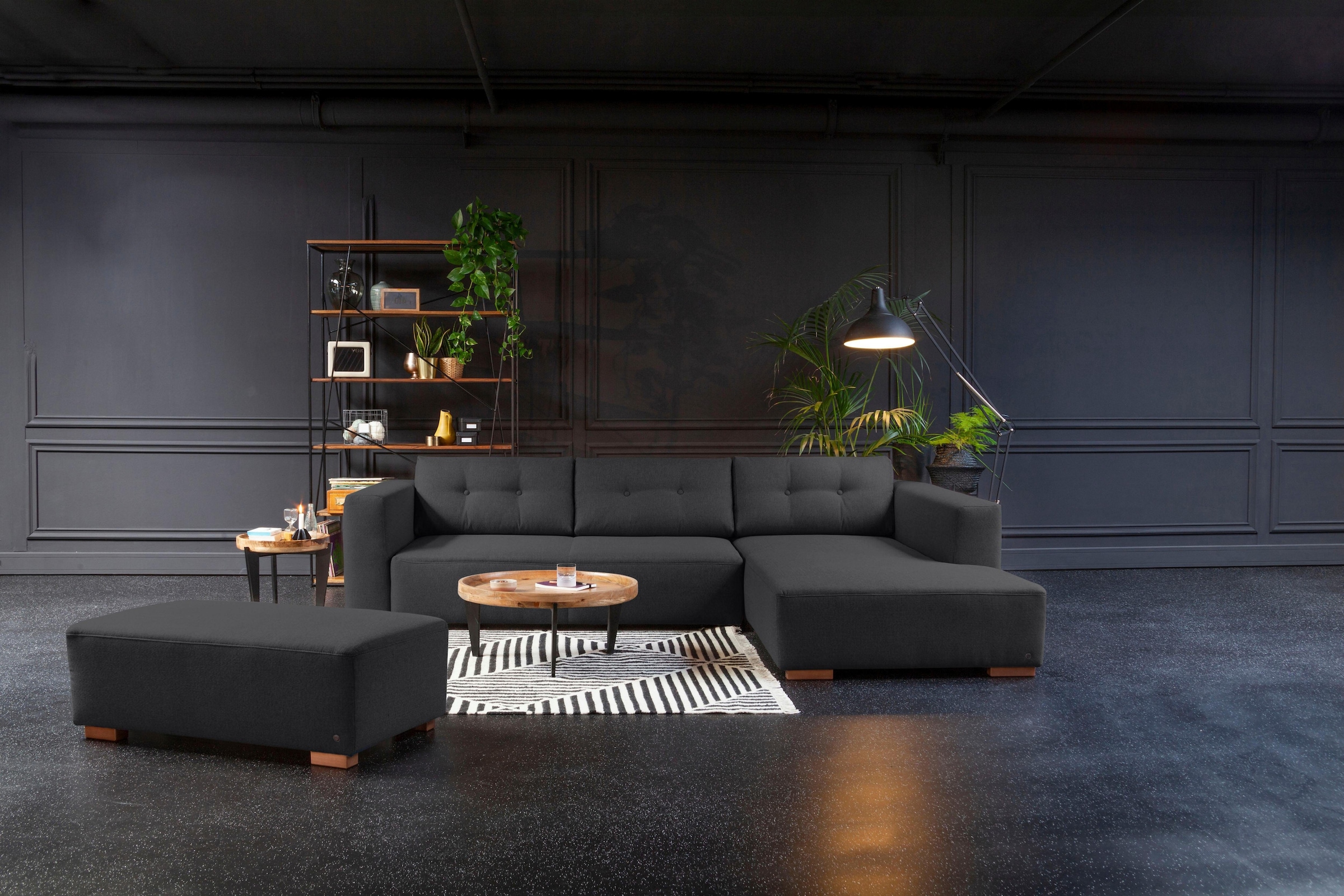 TOM TAILOR HOME Ecksofa "HEAVEN CHIC XL", aus der COLORS COLLECTION, wahlweise mit Bettfunktion & Bettkasten