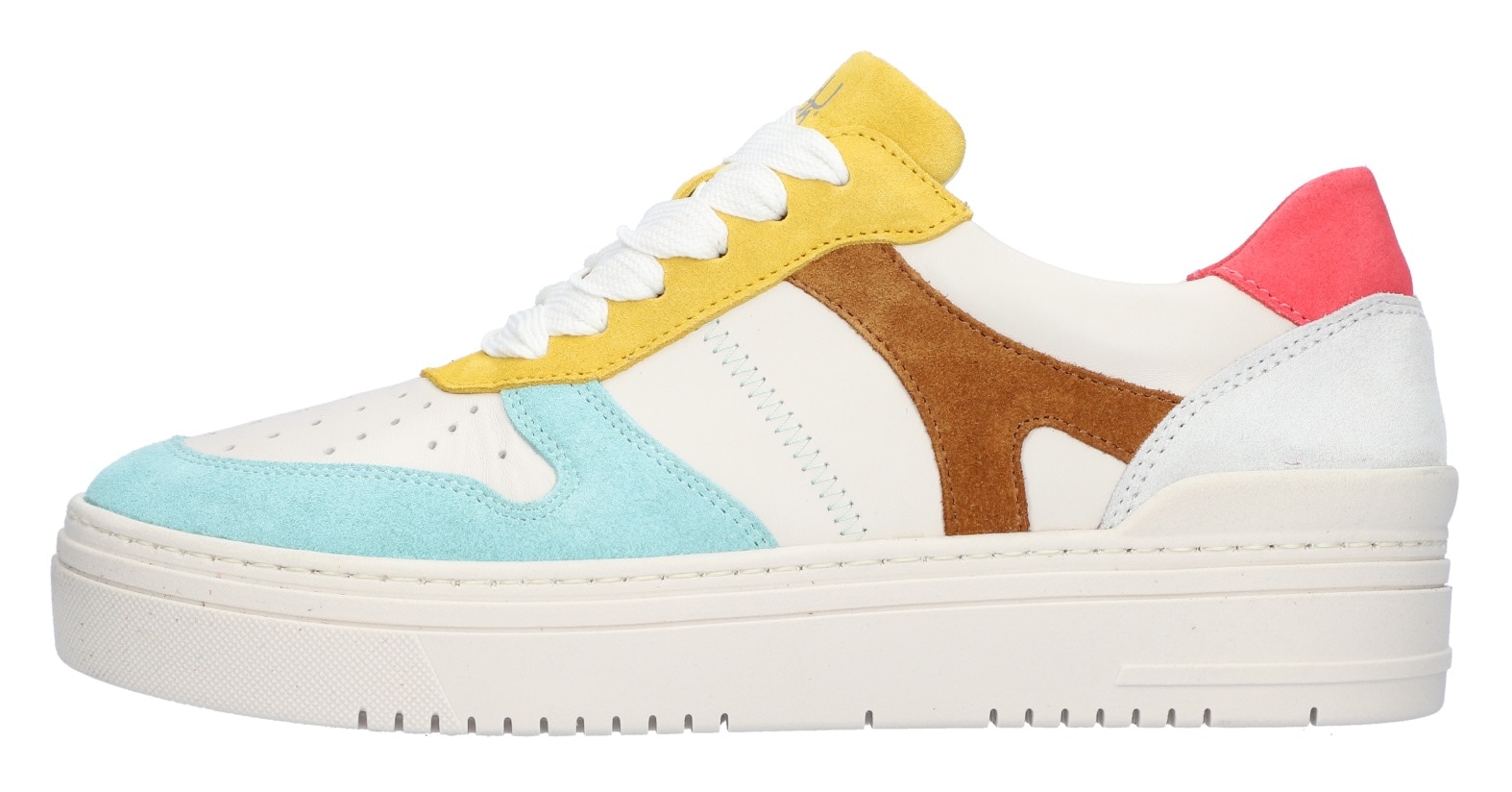 Waldläufer Plateausneaker »H-TAMIRA«, Freizeitschuh, Halbschuh, Schnürschuh in H-Weite