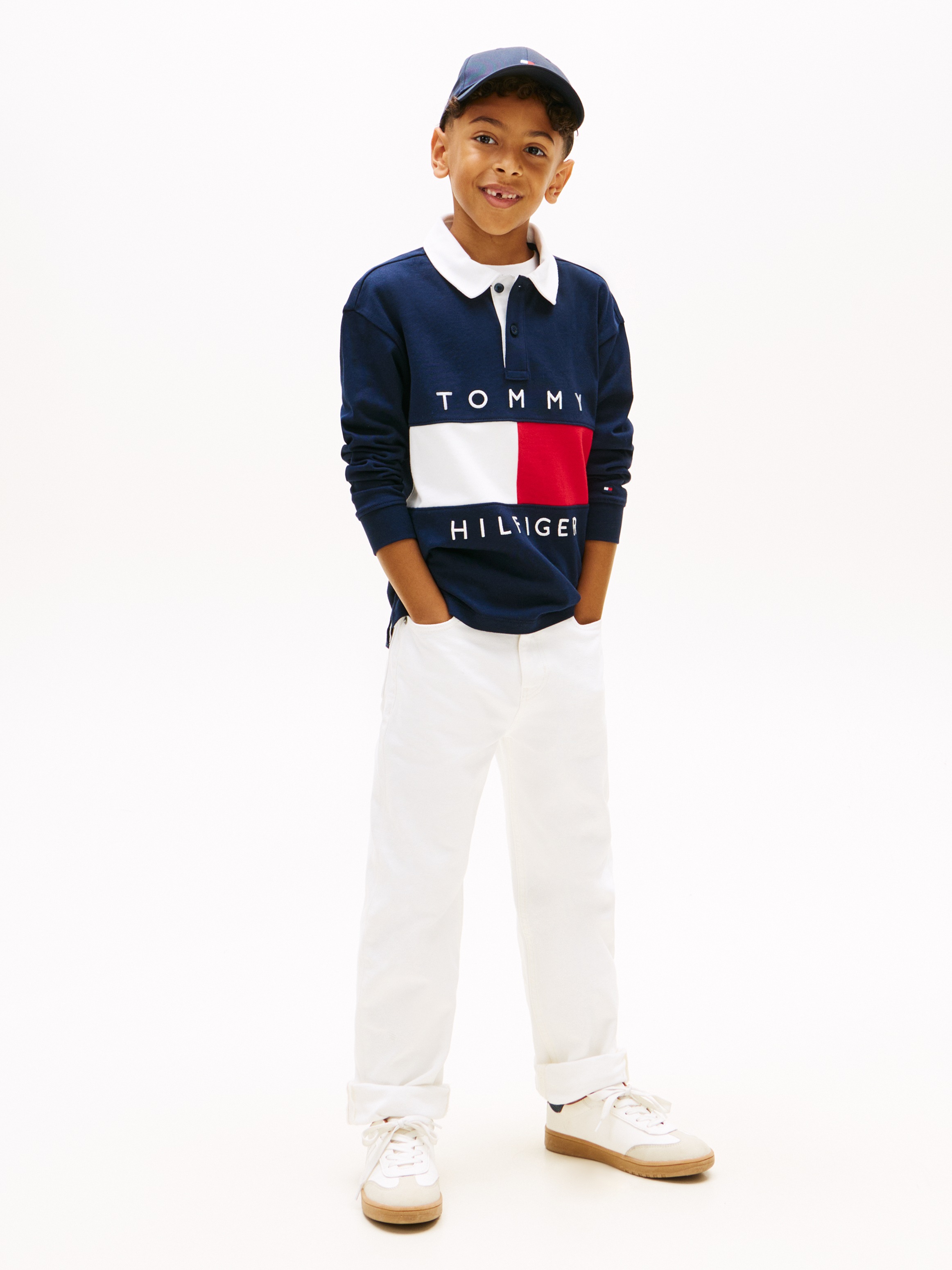 Thumbnail - Tommy Hilfiger Poloshirt Kinder bis 16 Jahre, mit Polokragen