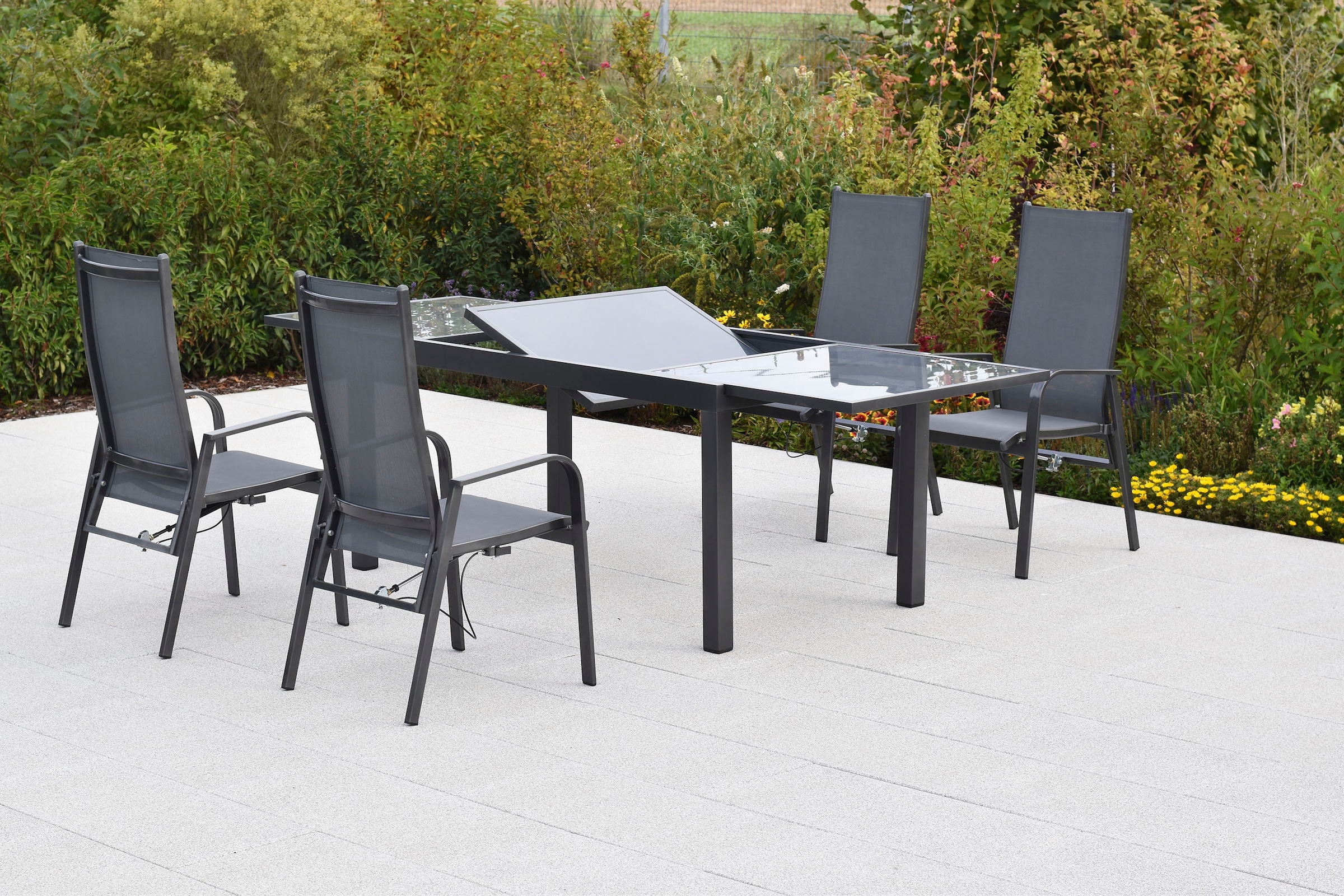 MERXX Garten-Essgruppe ""Alassio"", (Set, 5 tlg.), Rückenlehne verstellbar günstig online kaufen