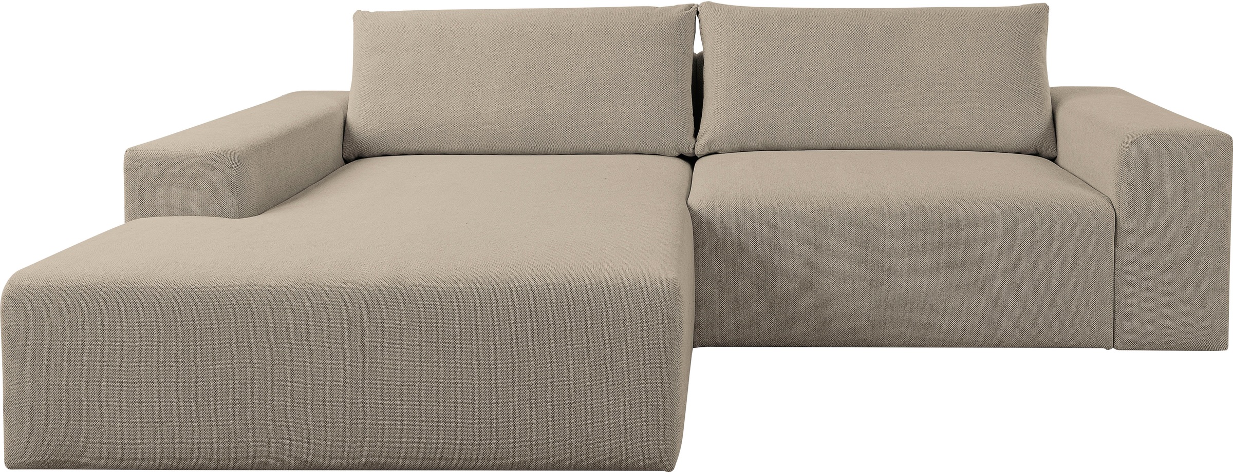 WERK2 Ecksofa "Rio, elegant & bequem, Breite 262 cm, L-Form" Puristisches D günstig online kaufen
