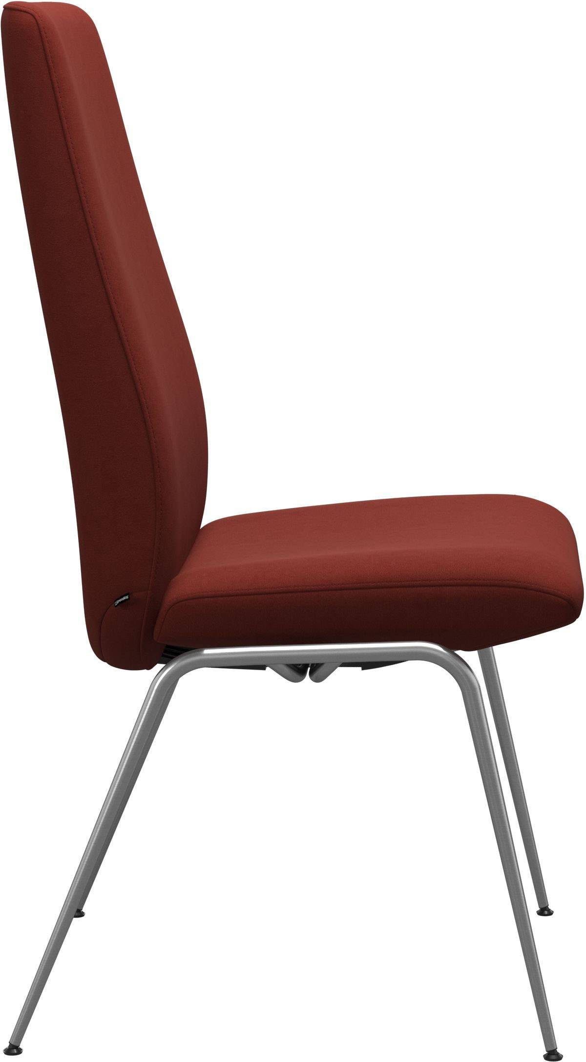 Stressless® Polsterstuhl »Laurel«, Microfaser DINAMICA, High Back, Größe L, mit Beinen aus Stahl in Schwarz matt