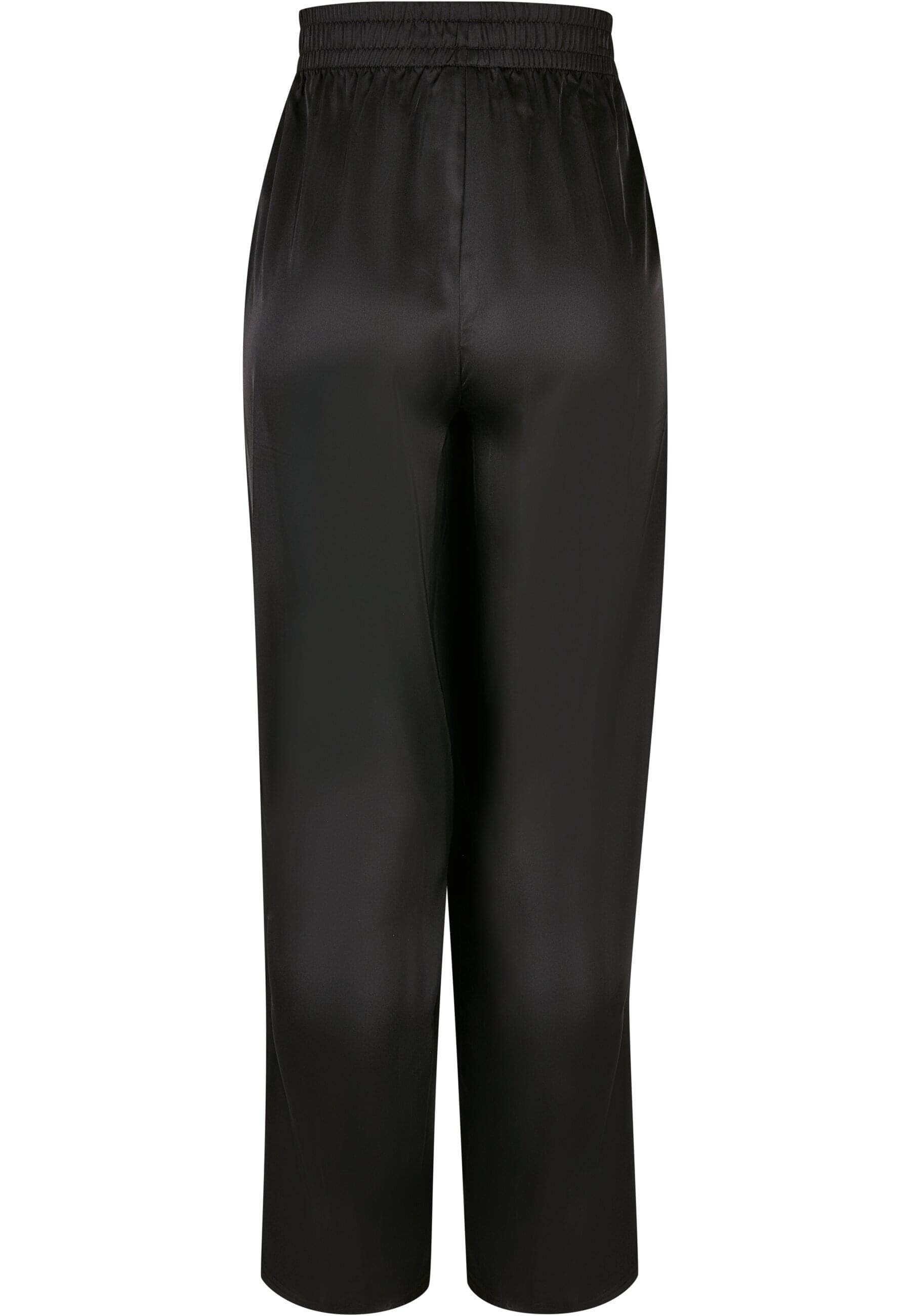 URBAN CLASSICS Stoffhose "Urban Classics Damen Ladies Satin Wide Leg Pants" günstig online kaufen