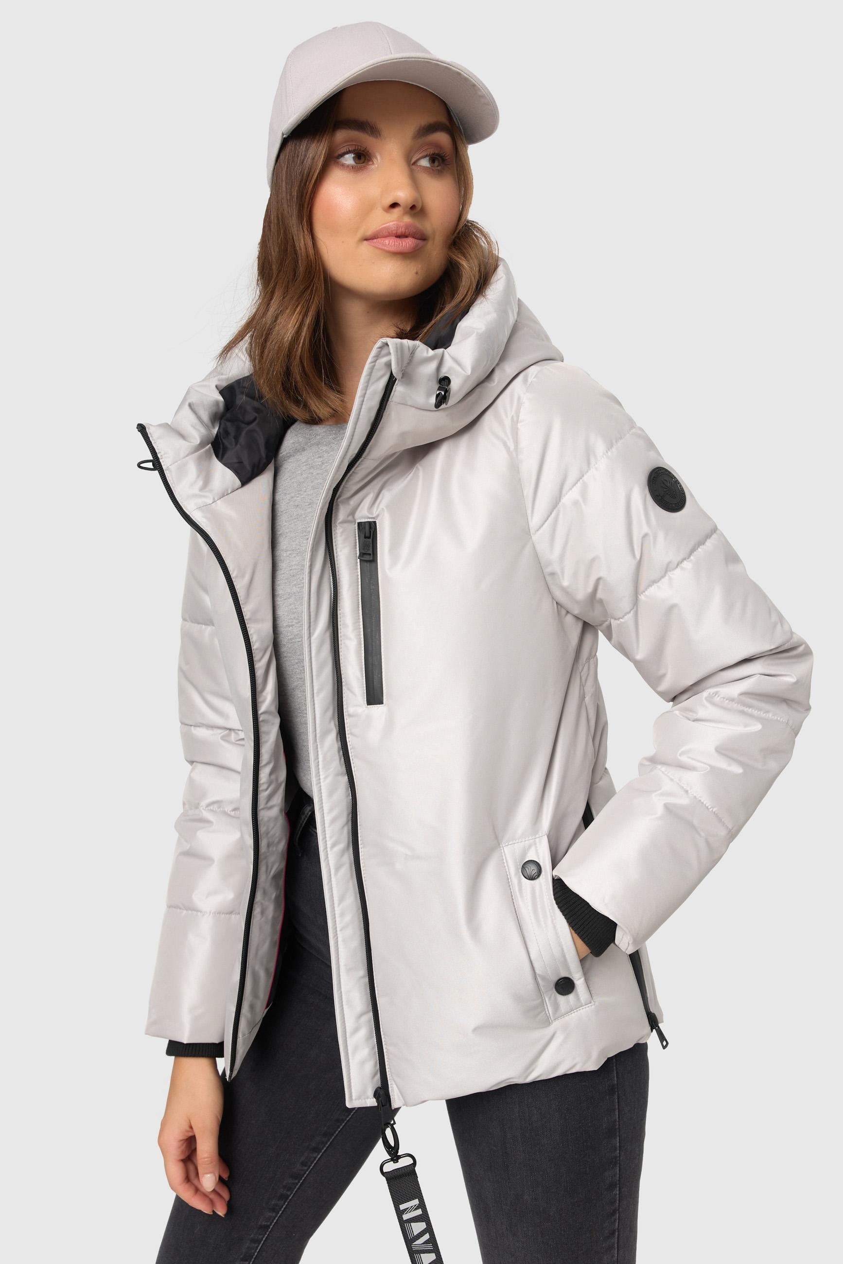 Navahoo Steppjacke »Krümelein«, mit Kapuze, stylische Damen Winterjacke mit dezenter Steppung